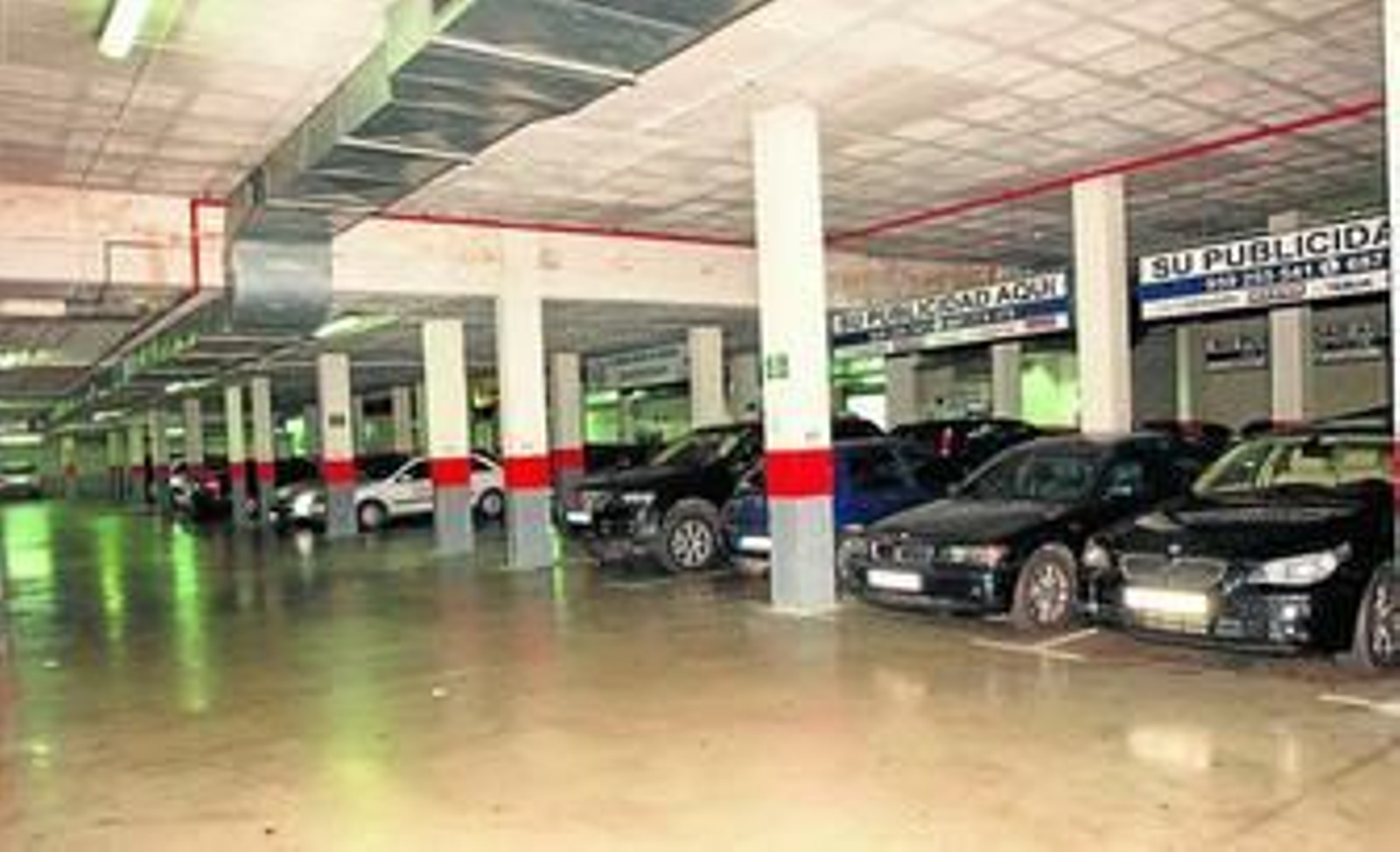 Parking de la Casa Colón, ubicado junto al Palacio de Congresos y la Plaza del Cine.