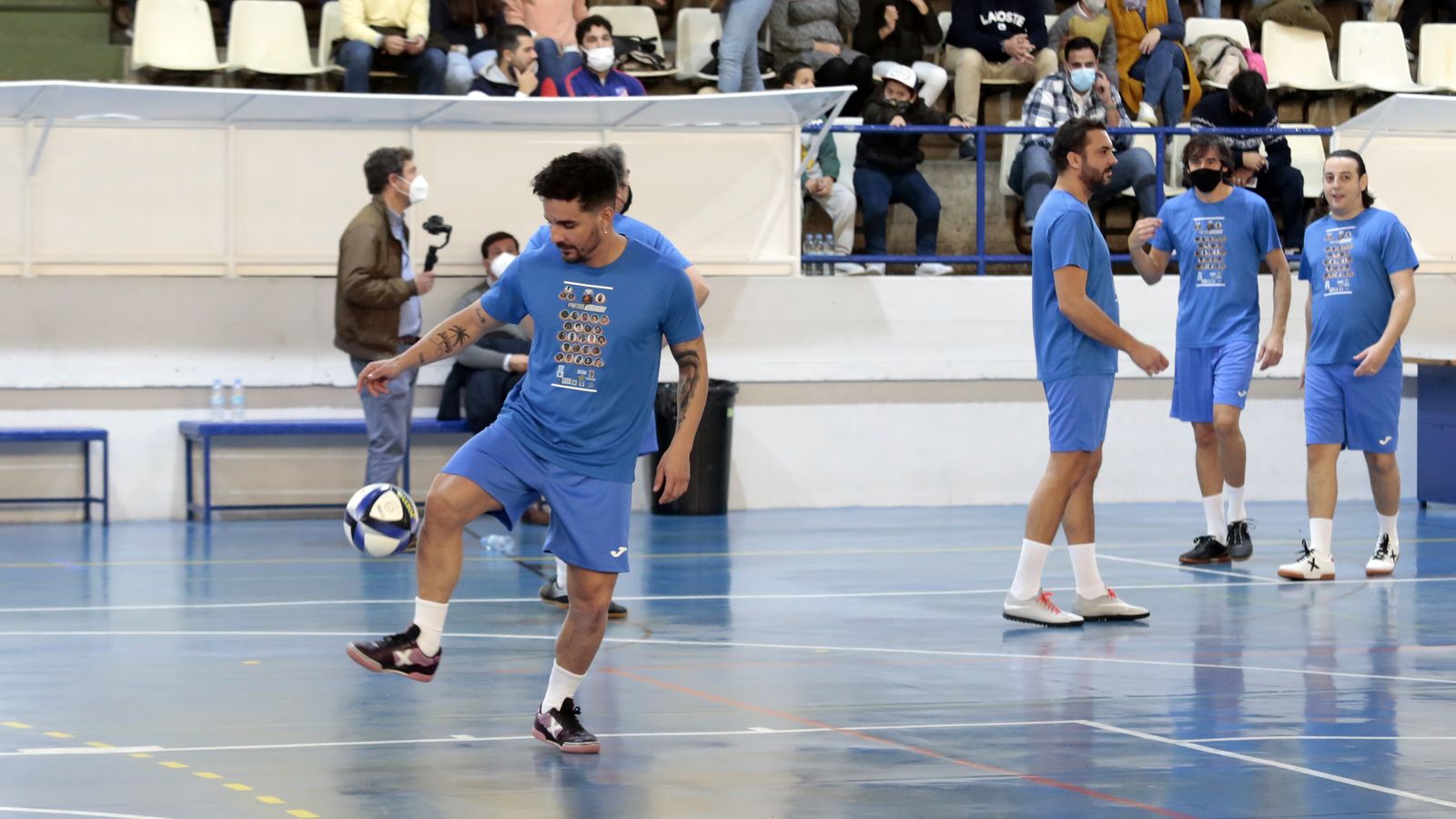 Partido benéfico para los niños damnificados por el volcán de La Palma