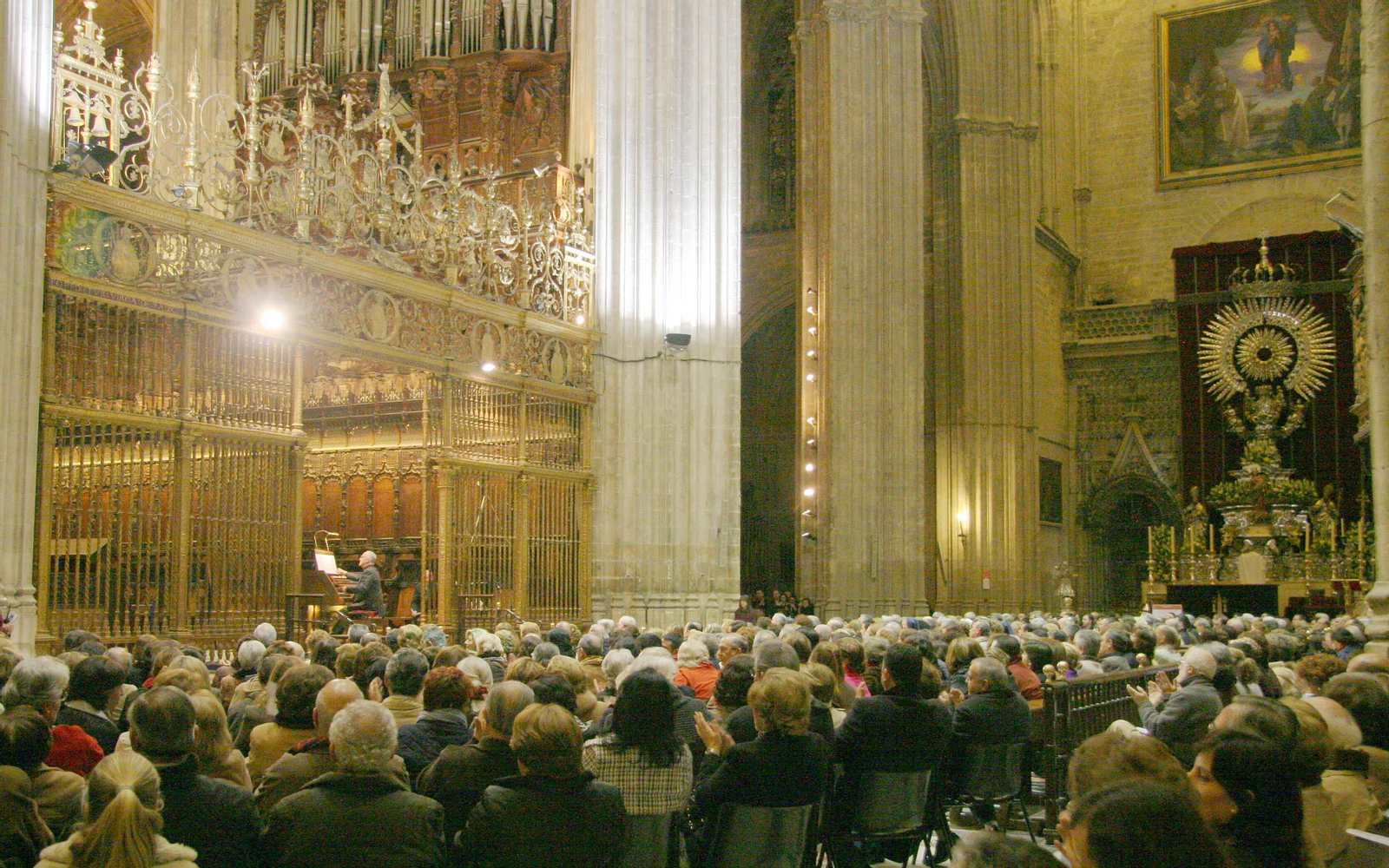 Un concierto de órgano en la Catedral de Sevilla