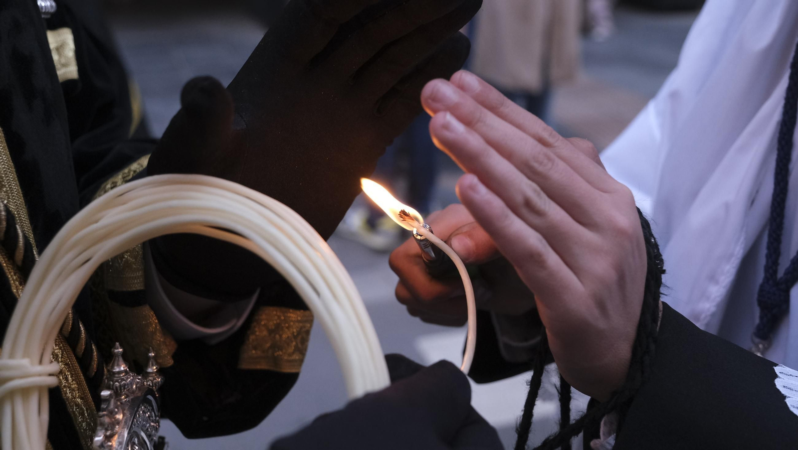 Procesión de Caridad en la Semana Santa de Almería 2025