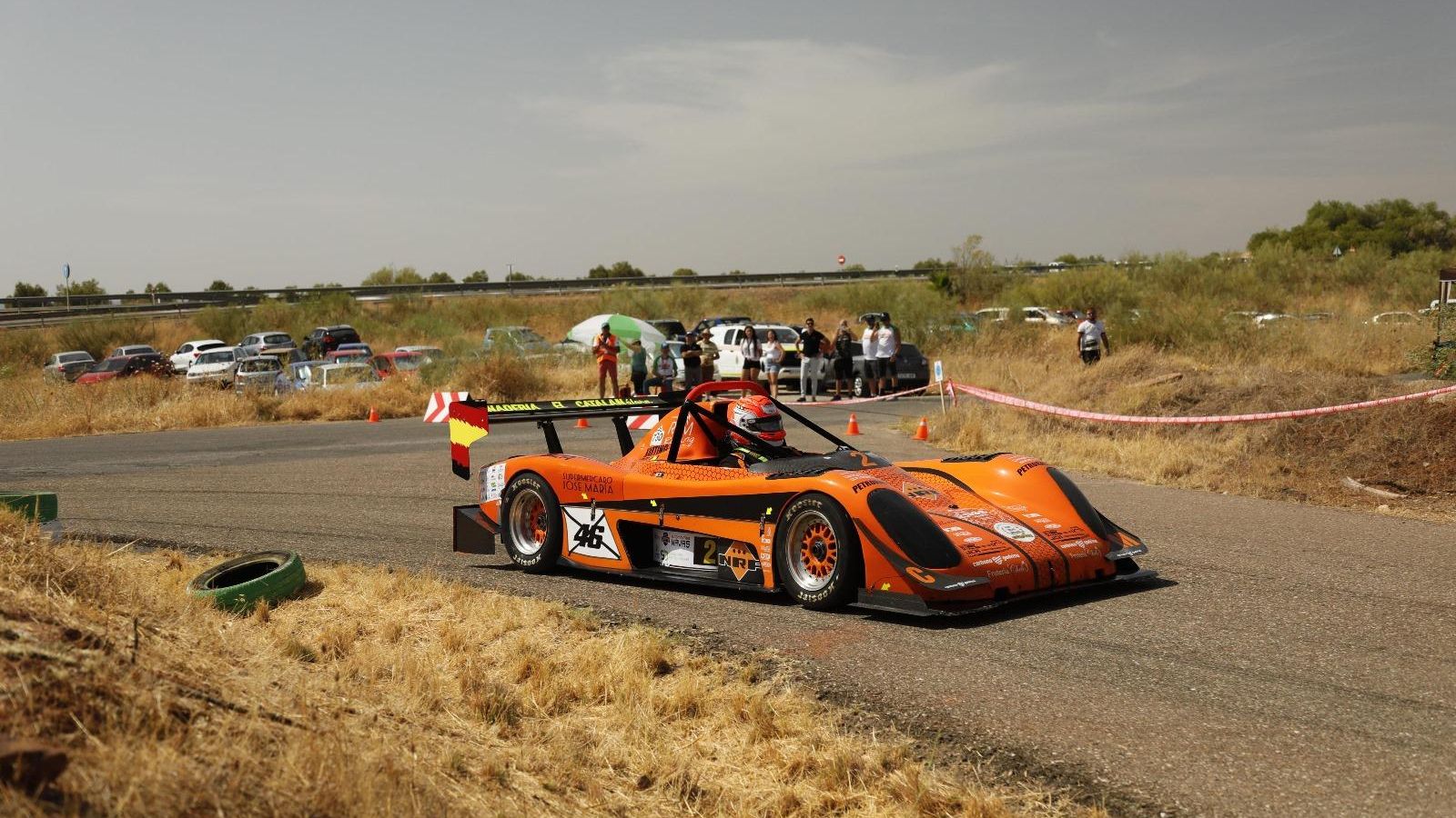 Francisco José Aguilar, durante la Subida a Montoro.