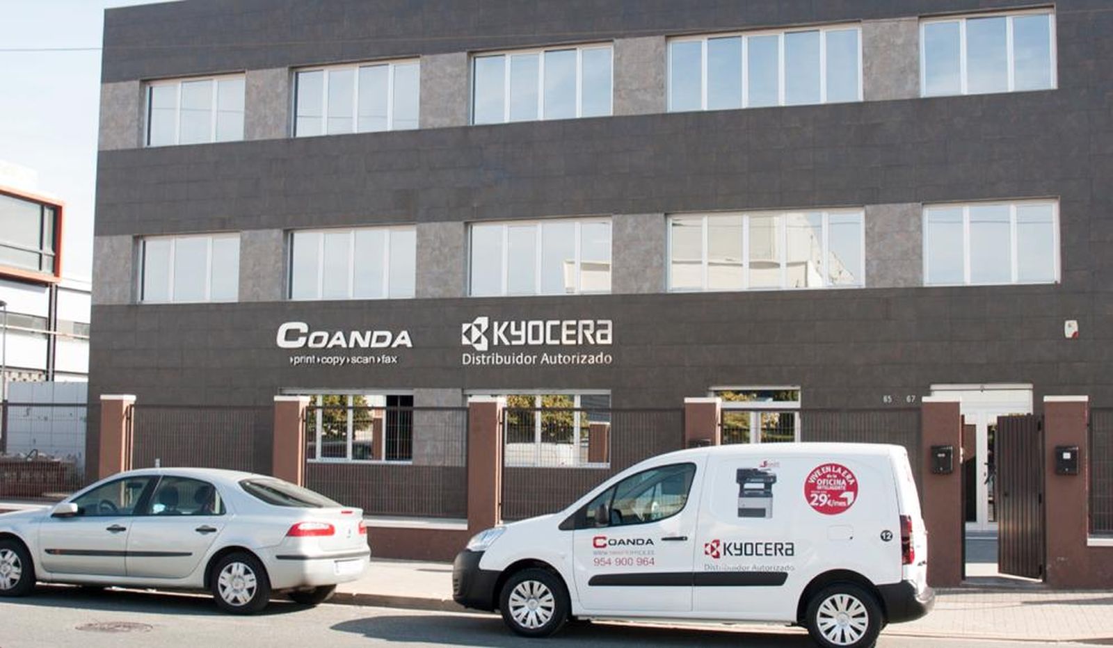 Oficinas de la empresa Coanda.