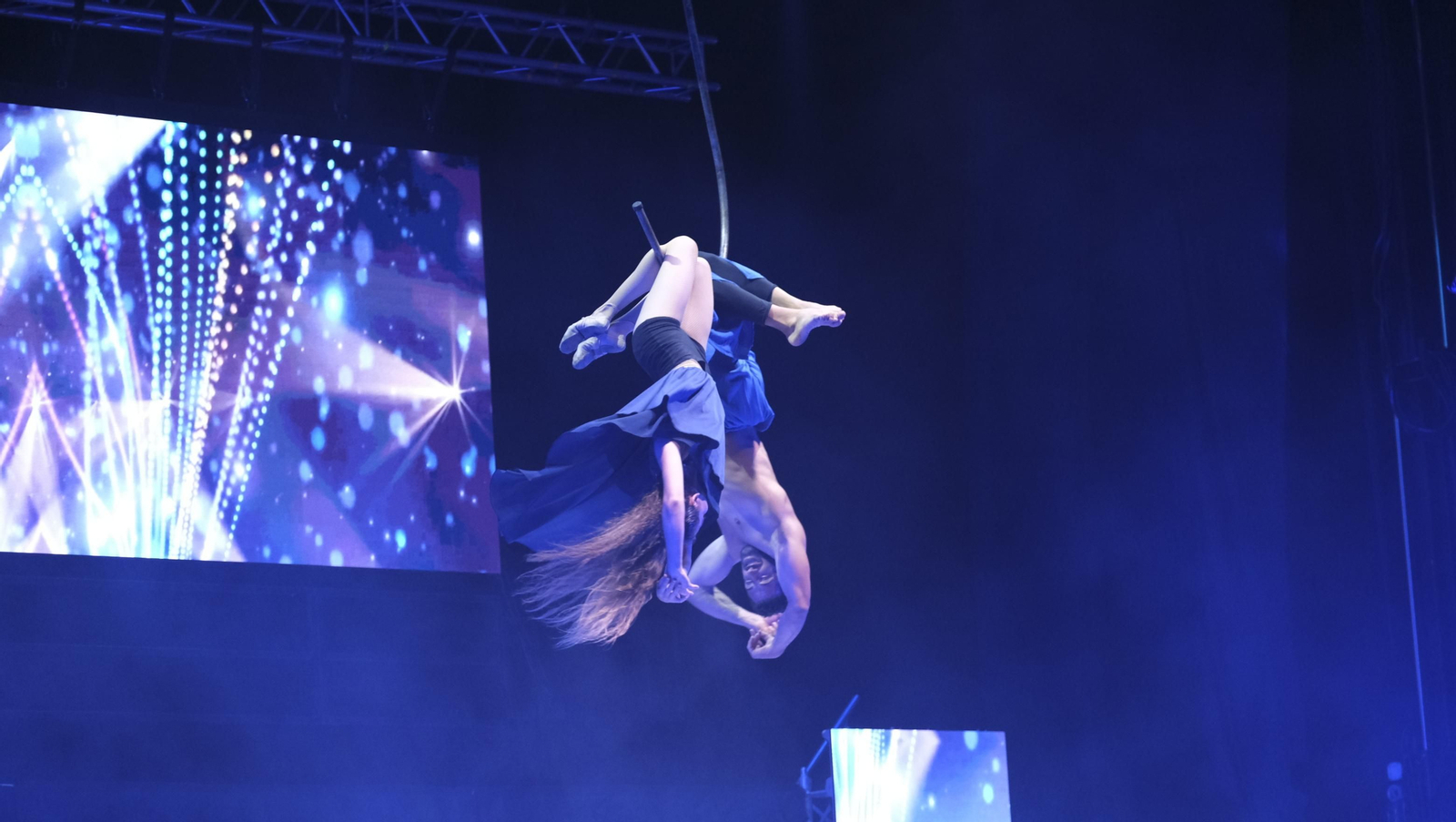 Imágenes del espectáculo 'The Talent' en la Gala XV Aniversario Diario de Almería