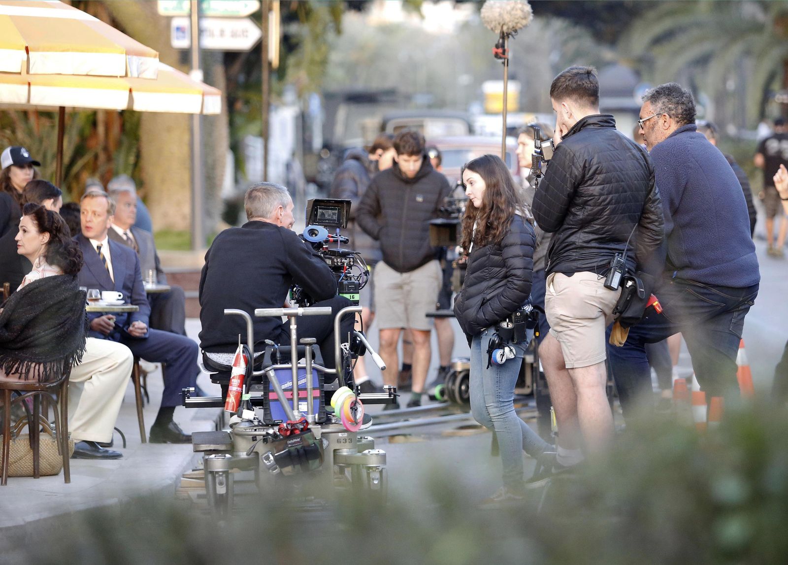 El rodaje de la película ‘Operación Mincemeat’ en Málaga