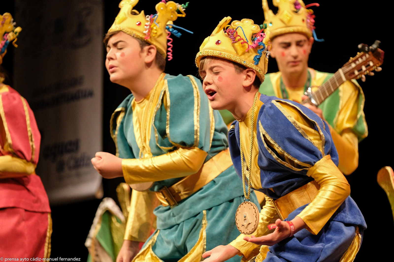 Chirigota Los reyes.