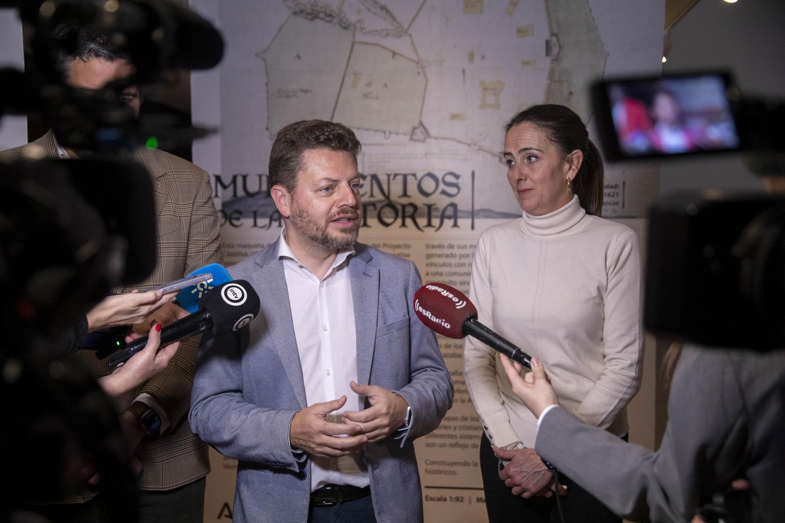 Presentación de la maqueta de la Alcazaba de Almería, en imágenes