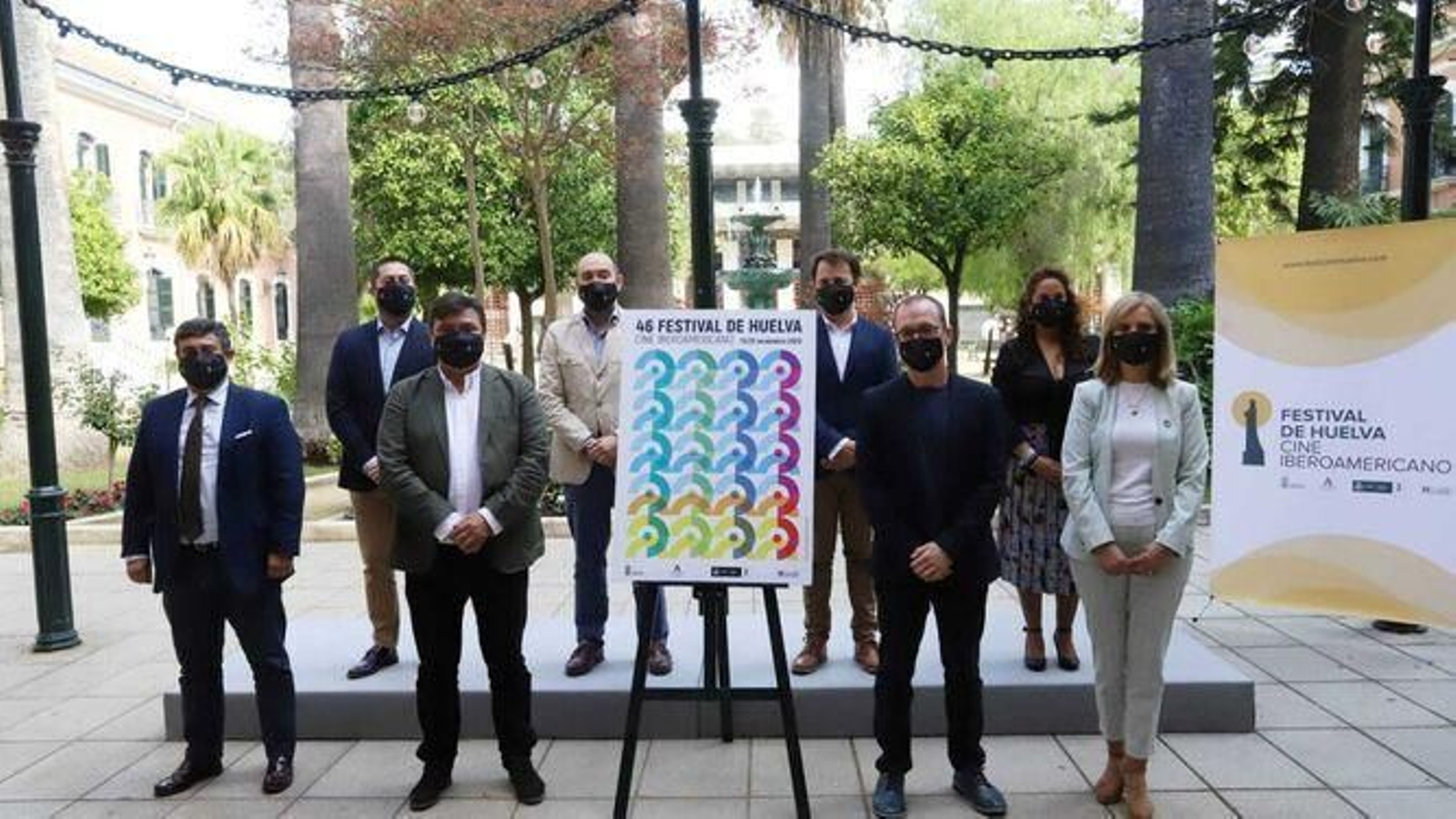 Cartel anunciador de la 46 edición del Festival.