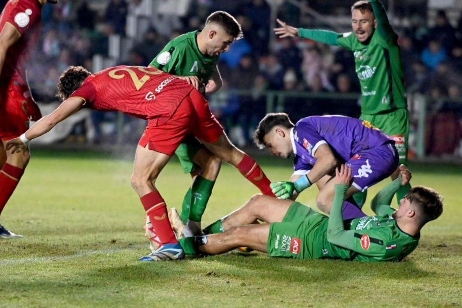 Las fotos del Astorga-Sevilla de Copa del Rey