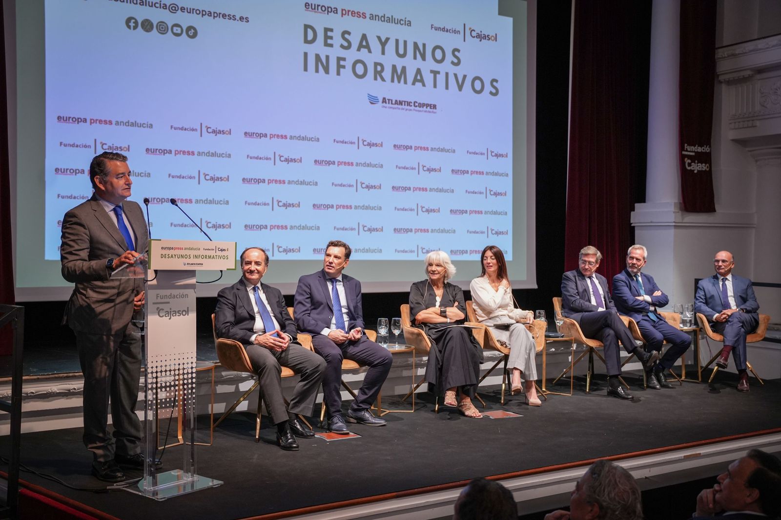 'La economía andaluza desde sus puertos', una jornada organizada por Europa Press de la mano de Fundación Cajasol.