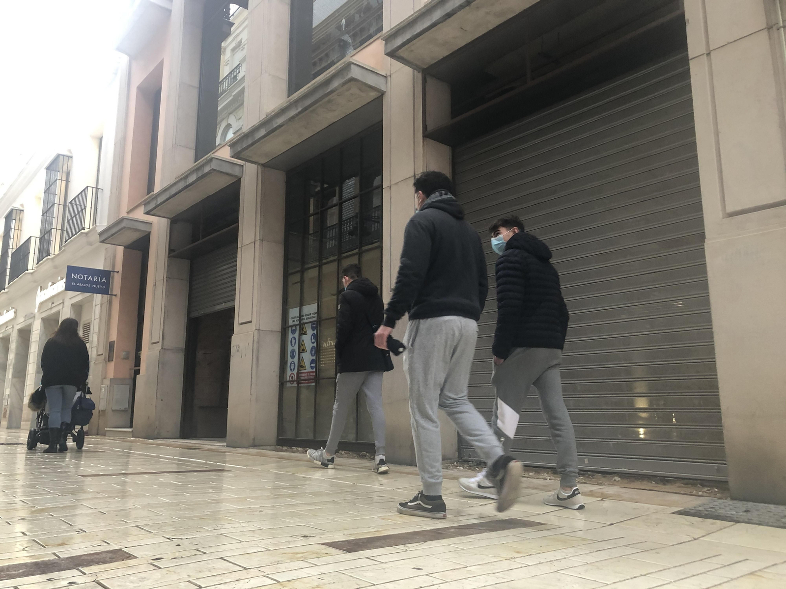 Fachada del local donde se ubicará el nuevo comercio.