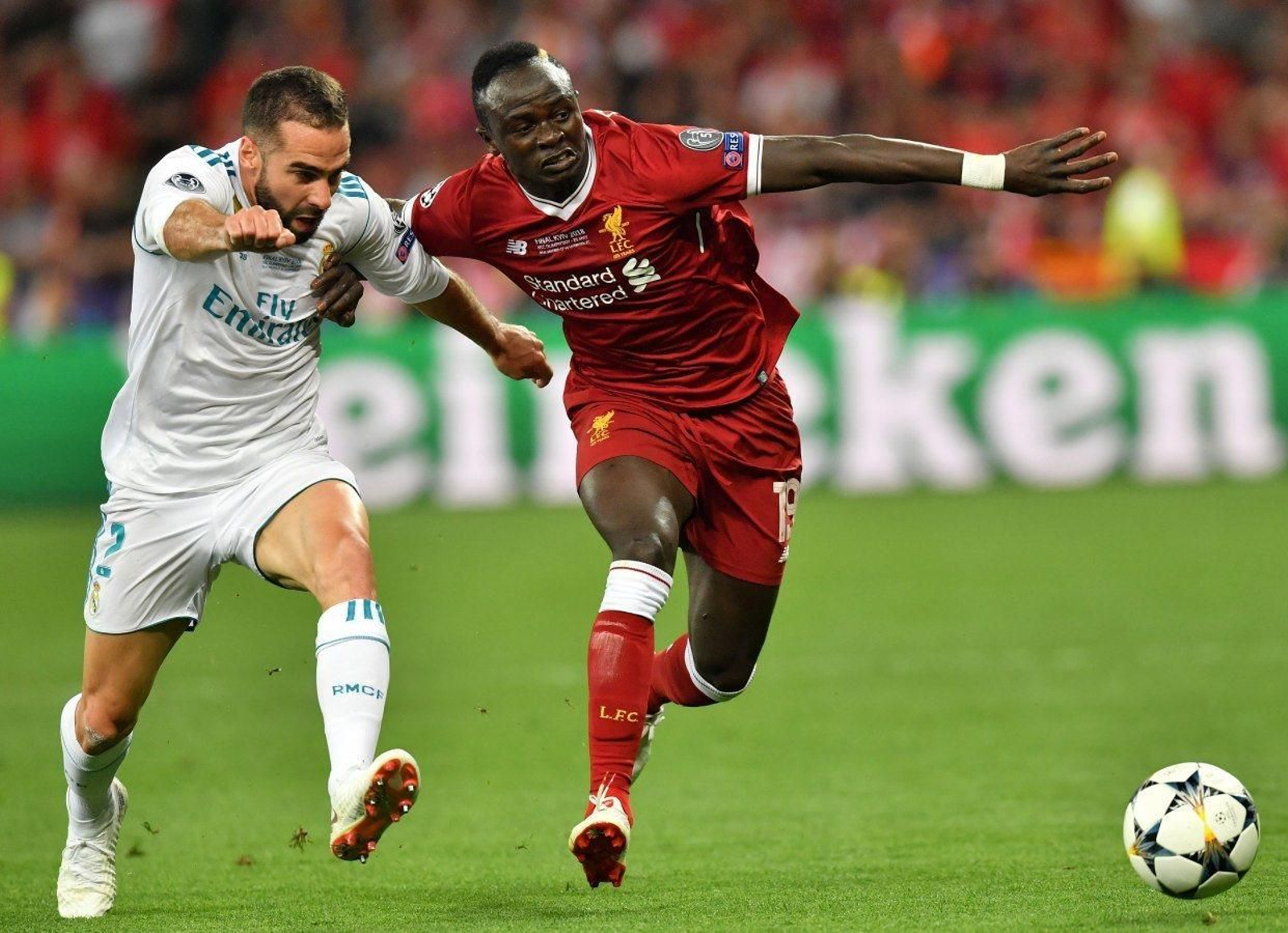 Las imágenes de la final de la Champions en Kiev