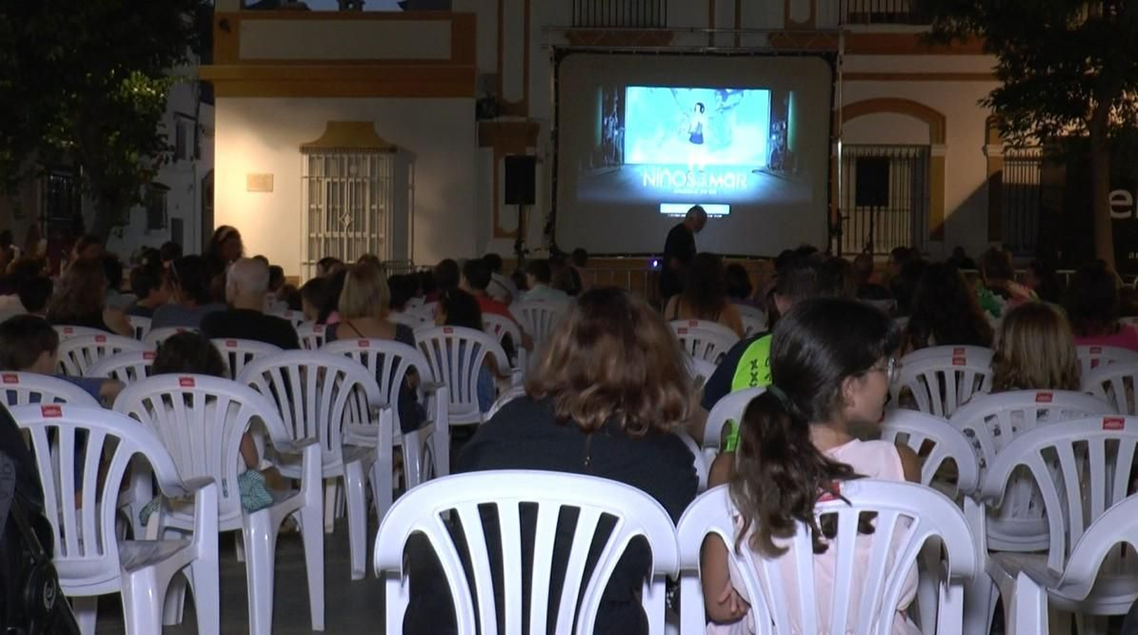 Cine de verano en la Plaza de Jesús