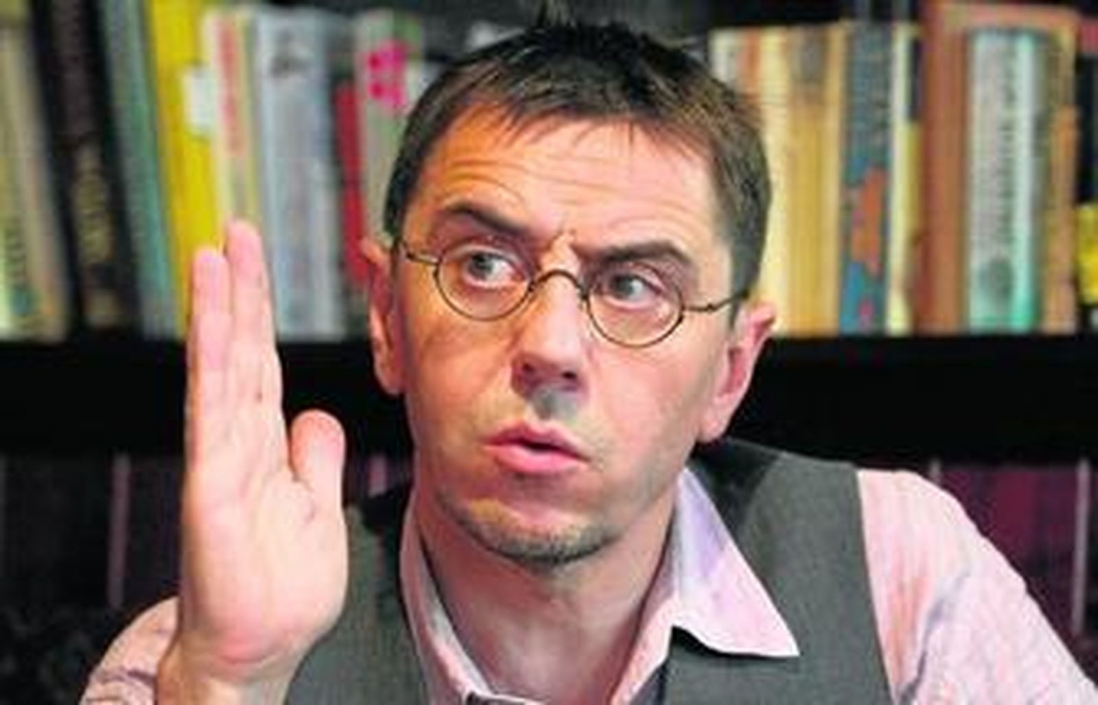 Juan Carlos Monedero (Madrid, 1963), ayer, en Sevilla, durante la entrevista.
