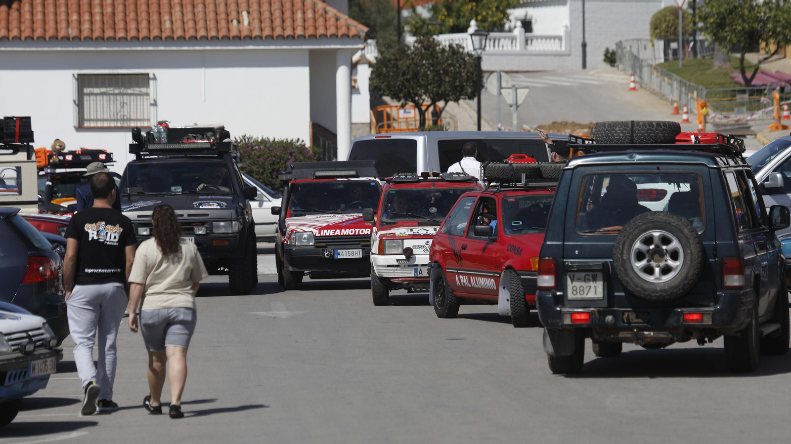 Las fotos de Chatarras Raid,  concentrados en Castellar, para llevar alimentos a Marruecos