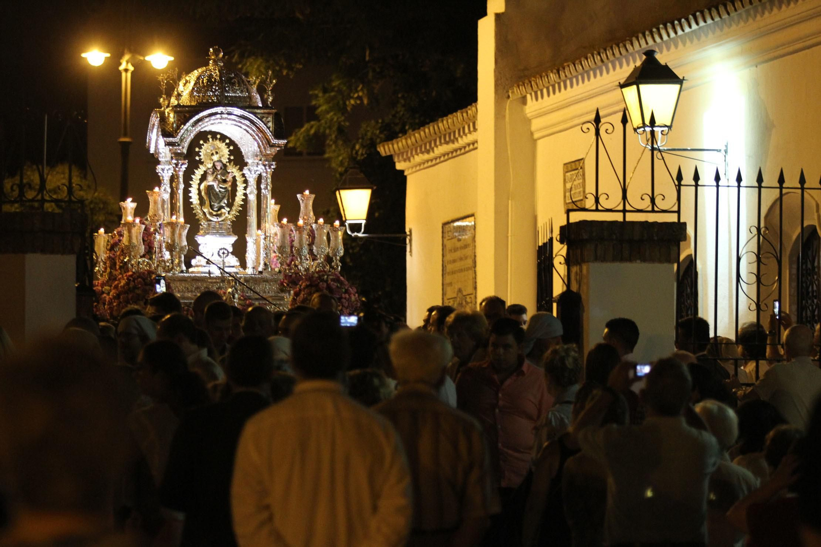 Imágenes de la bajada de La Cinta a la Catedral de La Merced