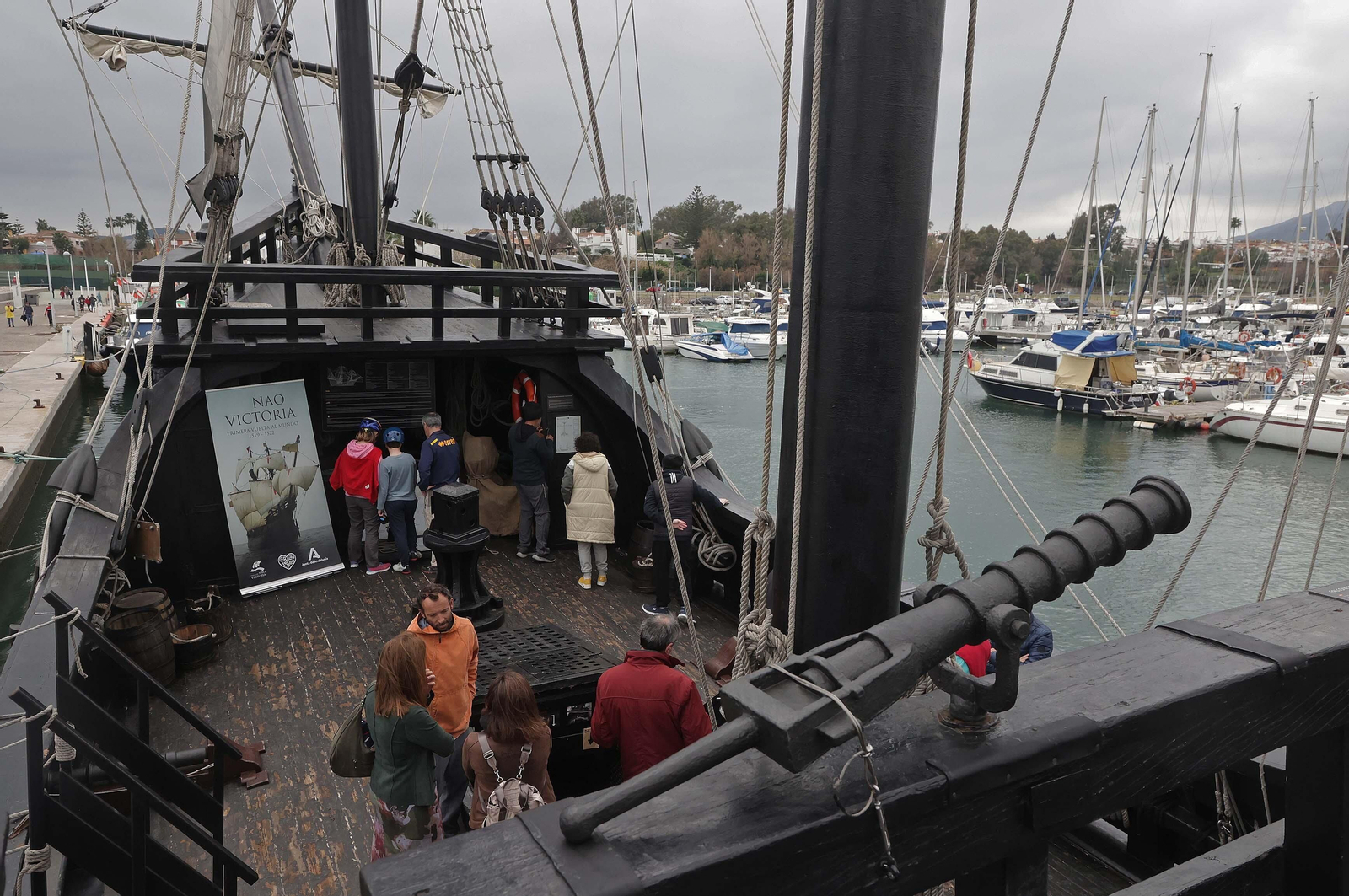 Fotos de la Nao Victoria en Algeciras