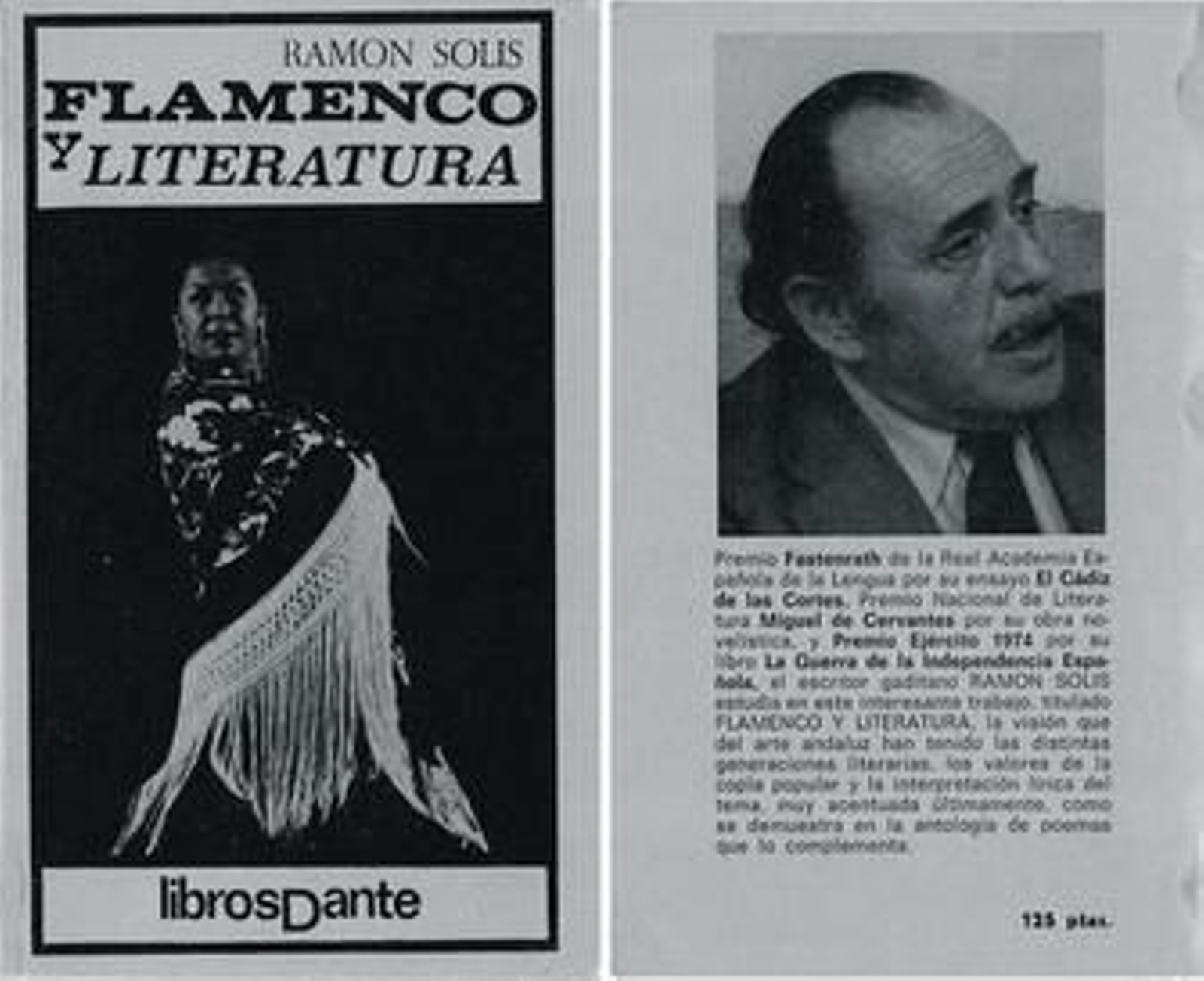 El escritor Ramón Solís disertó de flamenco en la Cátedra hace medio siglo El escritor Ramón Solís disertó de flamenco en la Cátedra hace medio siglo