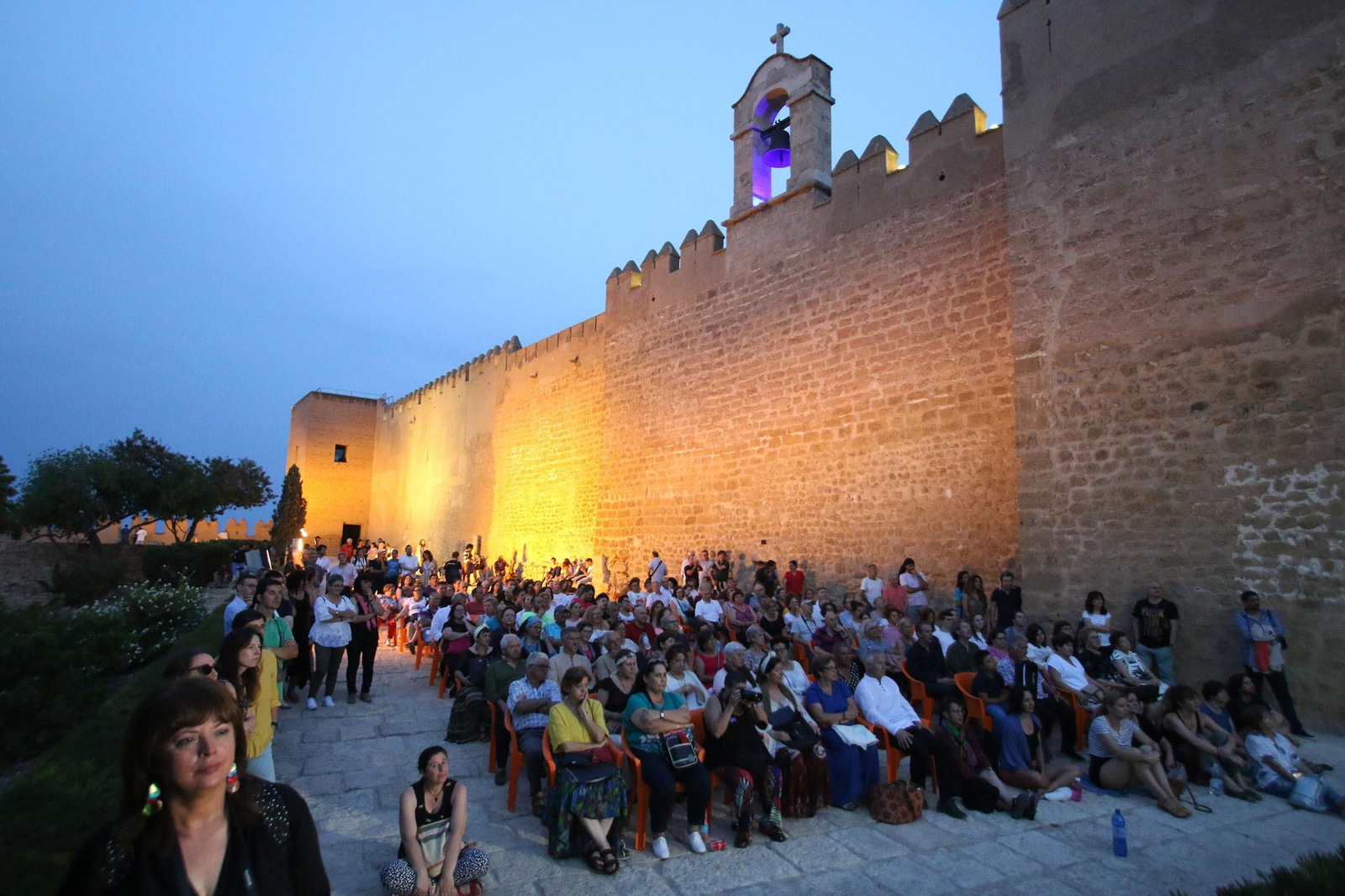 Las imágenes del 'Amanecer en la Alcazaba'