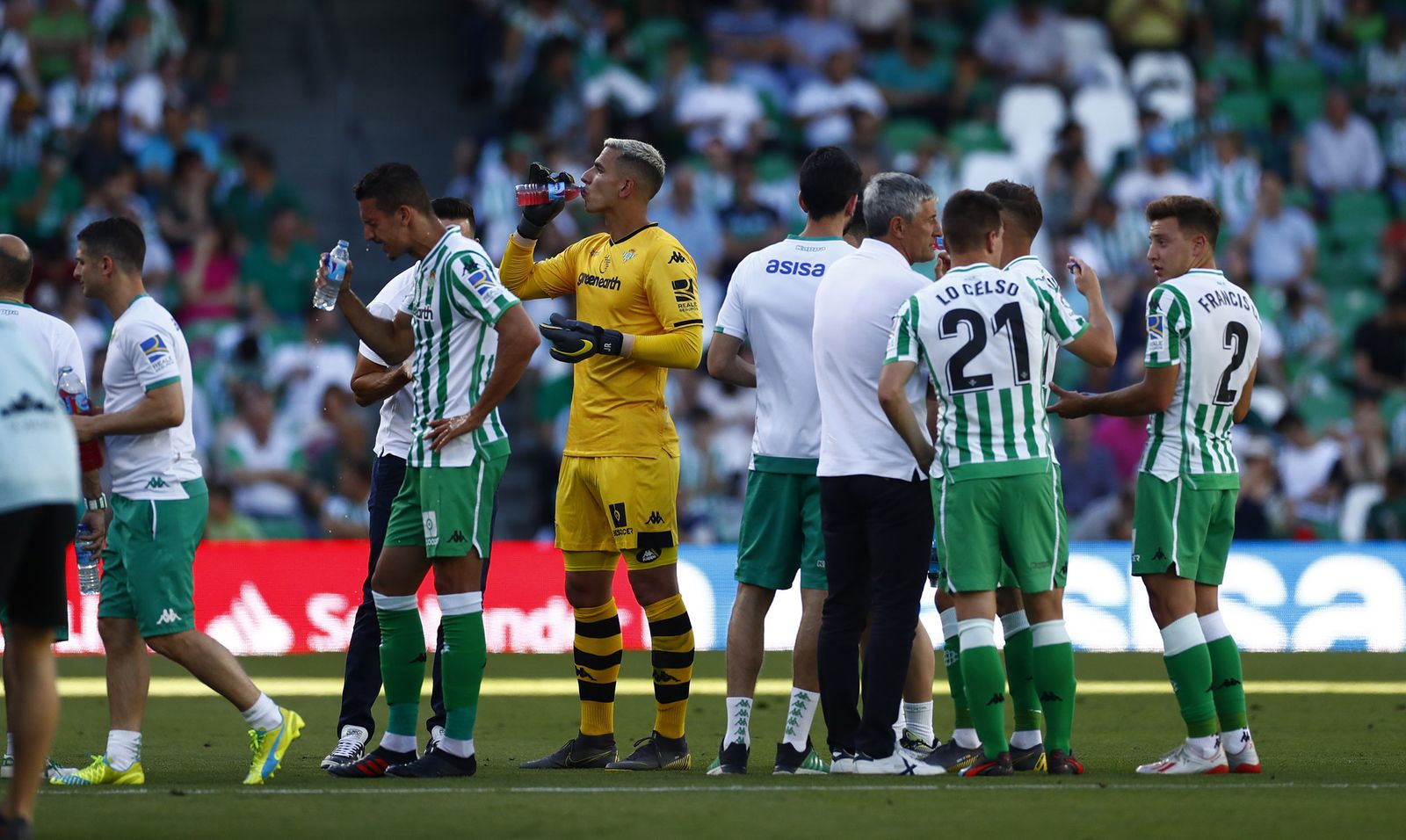 Las imágenes del Betis-Huesca