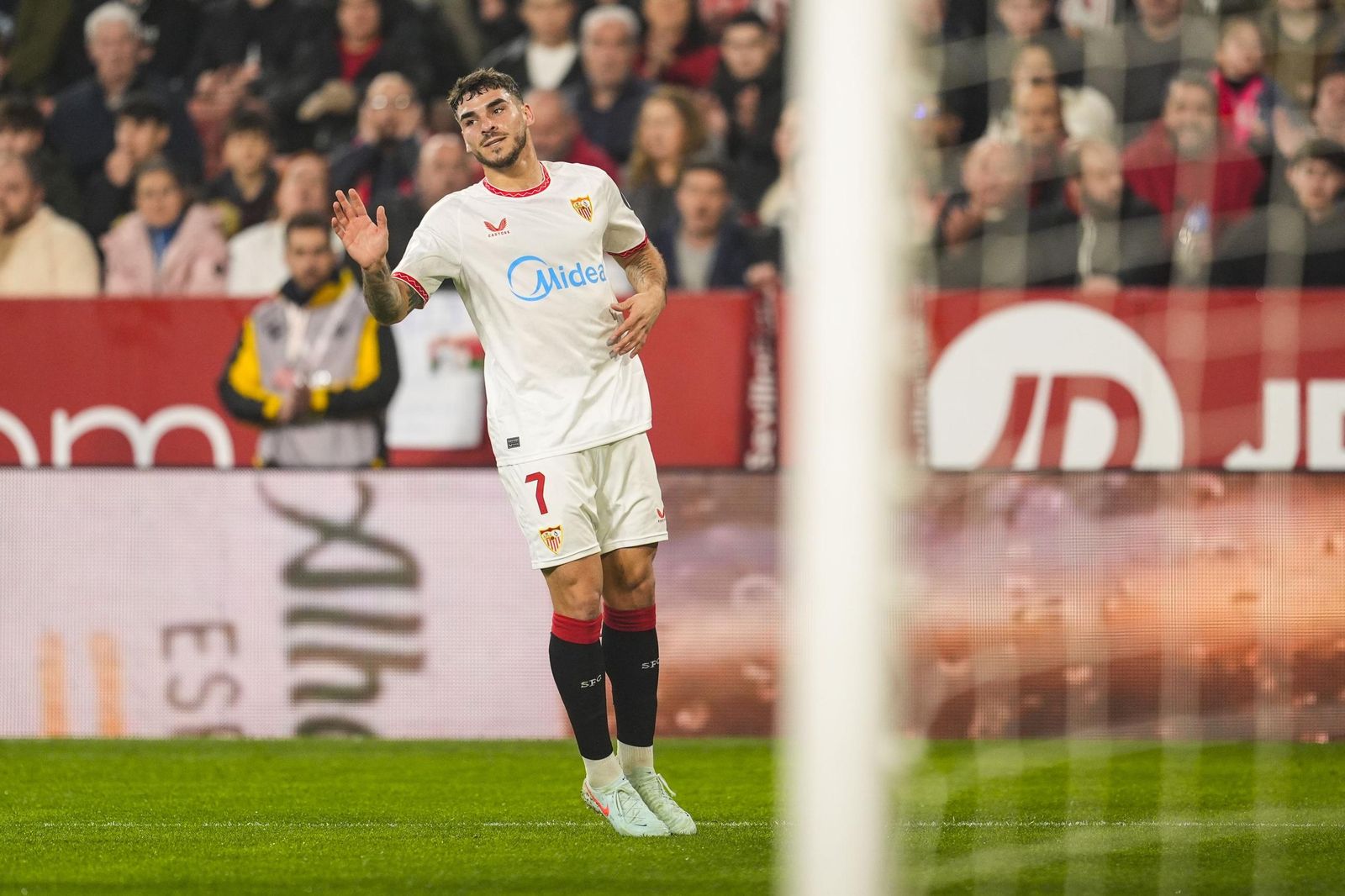 Las mejores imágenes del partido Sevilla - Valencia