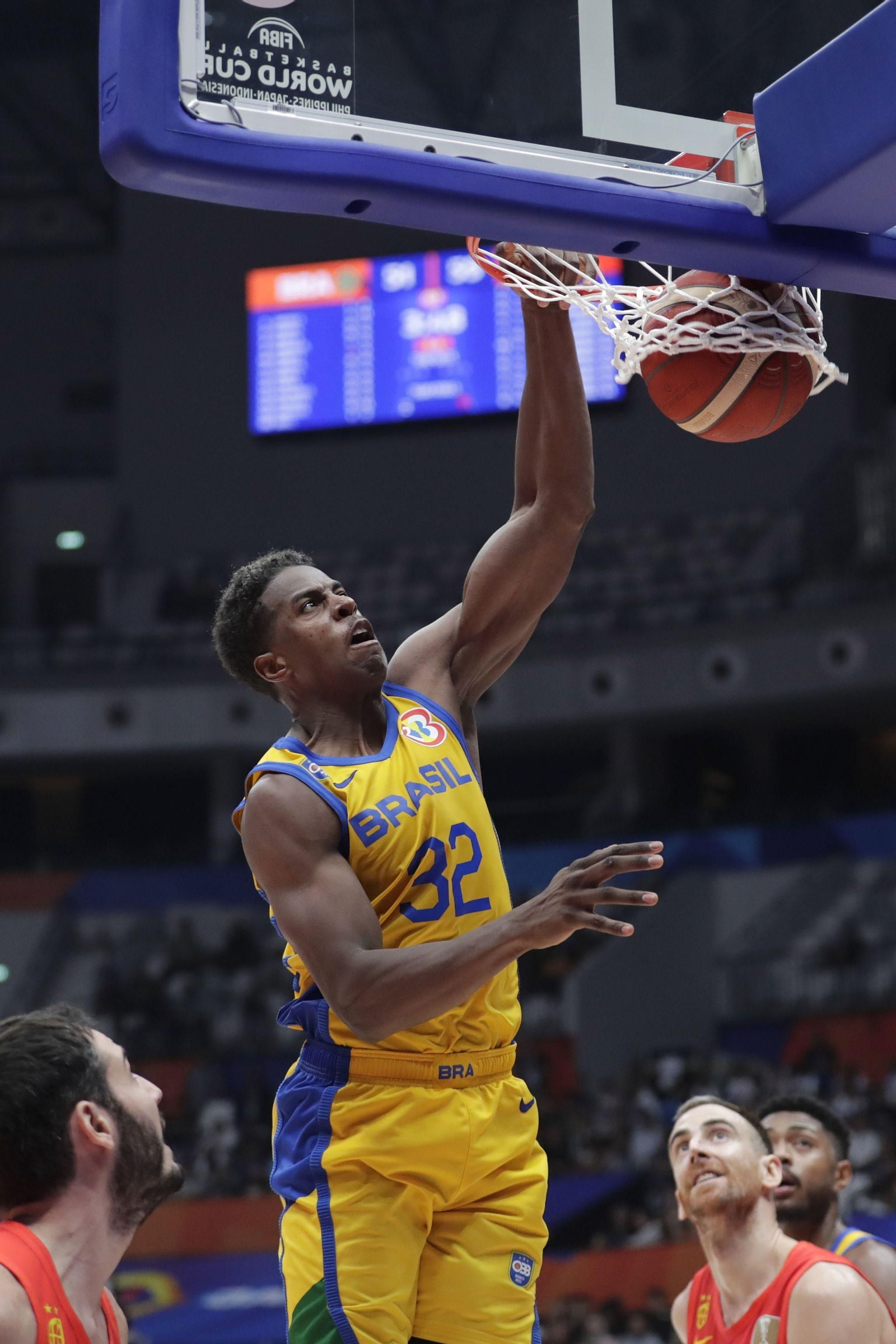 Las fotos del Brasil - España de baloncesto