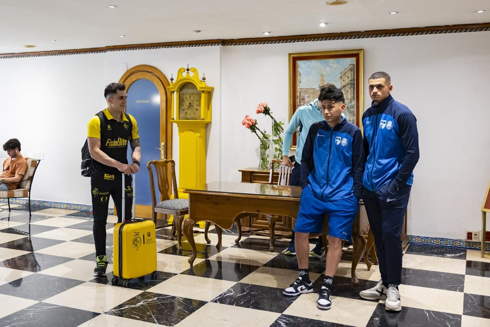 Llegada a Sevilla y último entrenamiento del Jaén Paraíso Interior FS antes de la Copa del Rey