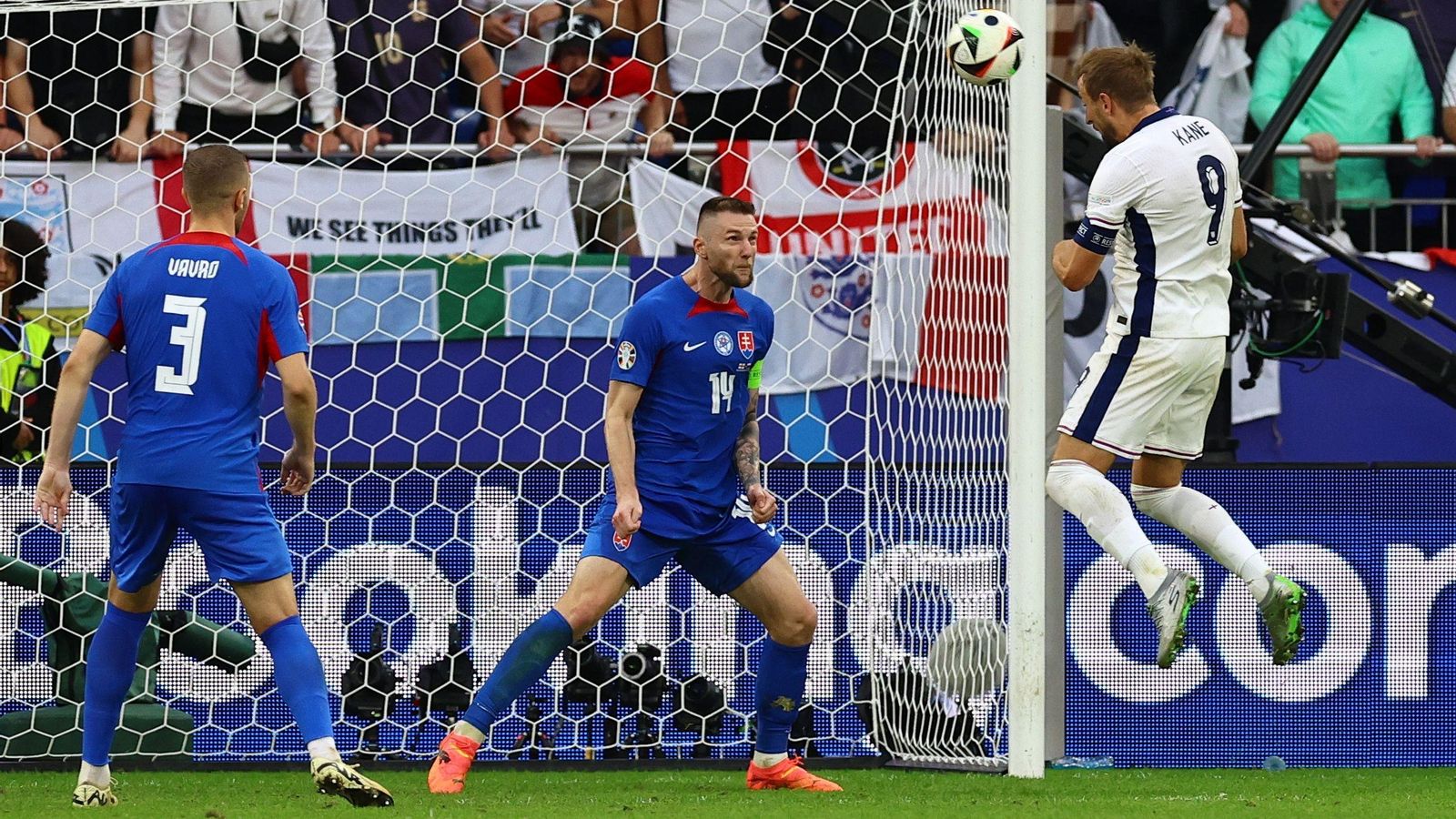 Las mejores fotos del Inglaterra-Eslovaquia