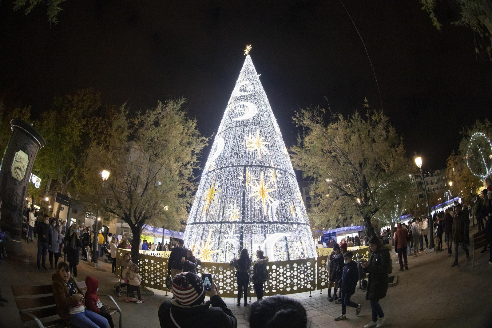 Encendido de Navidad en Granada 2021