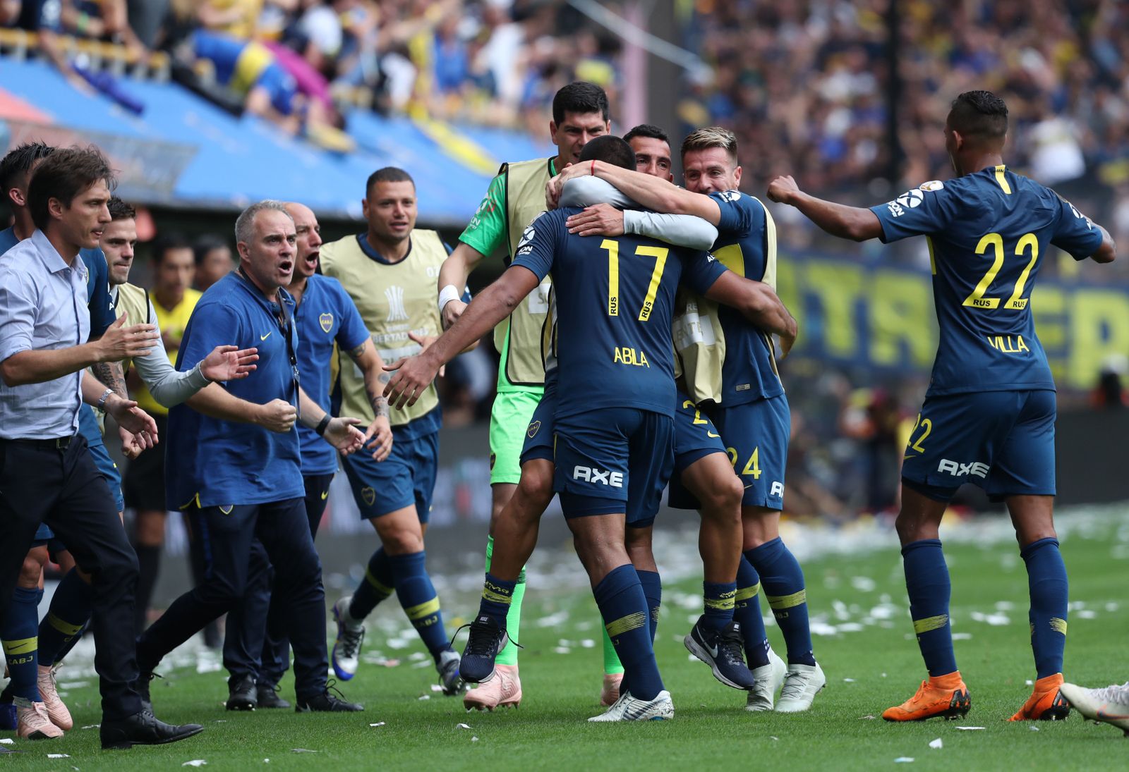 Las imágenes del Boca-River