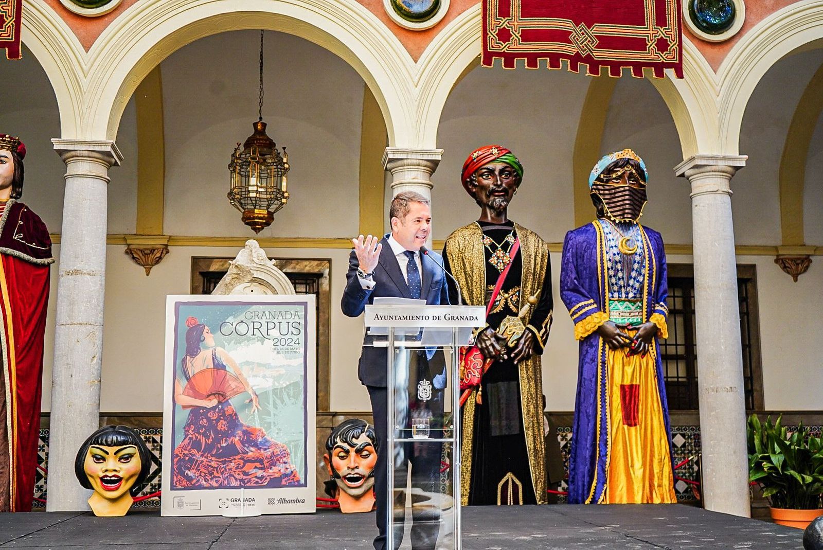 Así ha sido la lectura del pregón de las fiestas del Corpus 2024