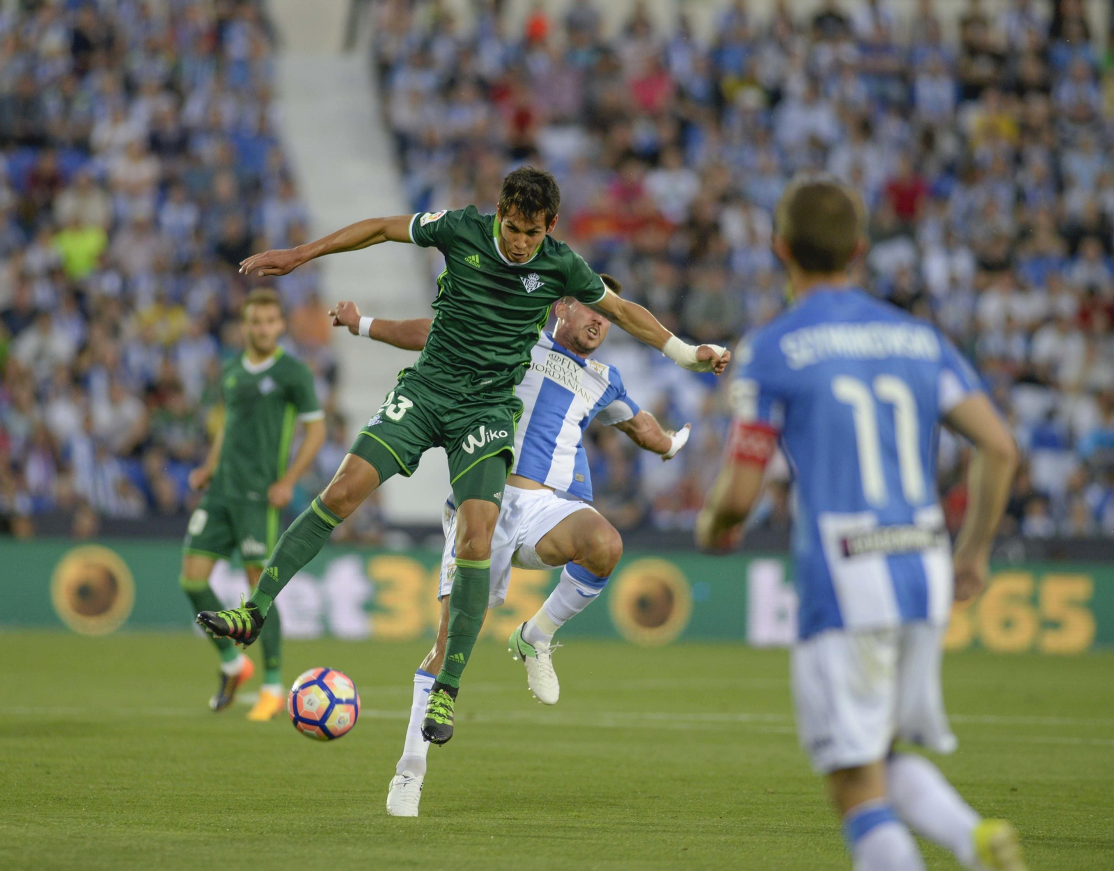 El Leganés-Real Betis, en imágenes