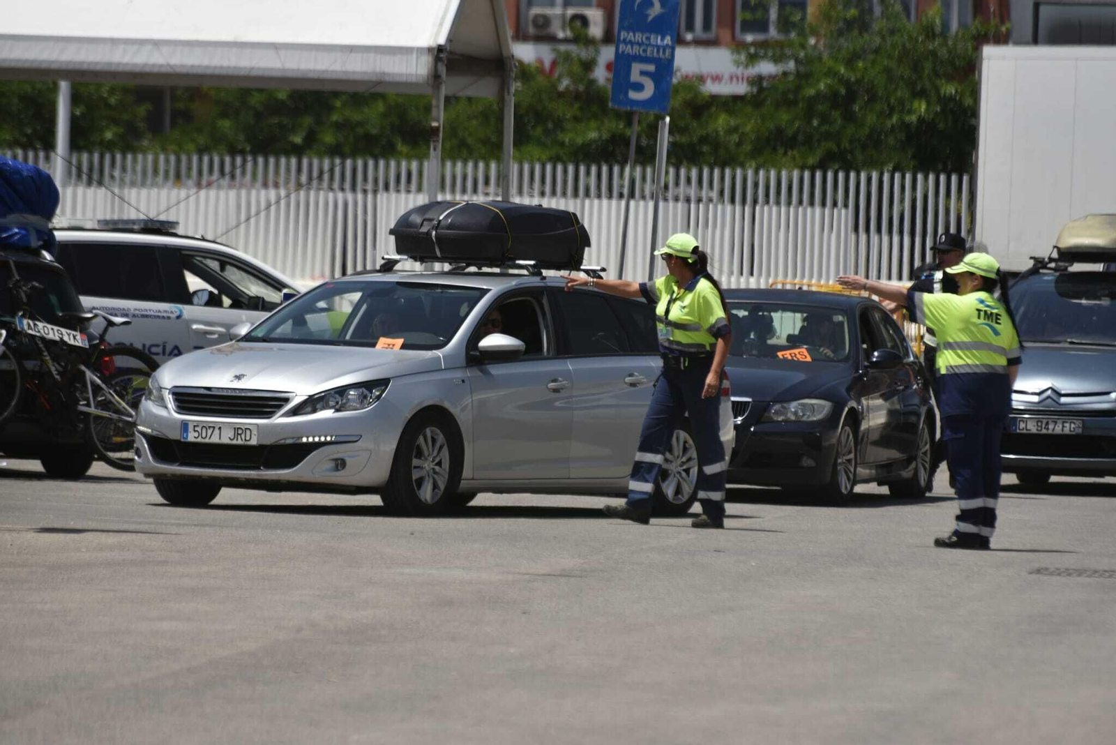 Las fotos del intenso sábado en la Operación Paso del Estrecho en Algeciras