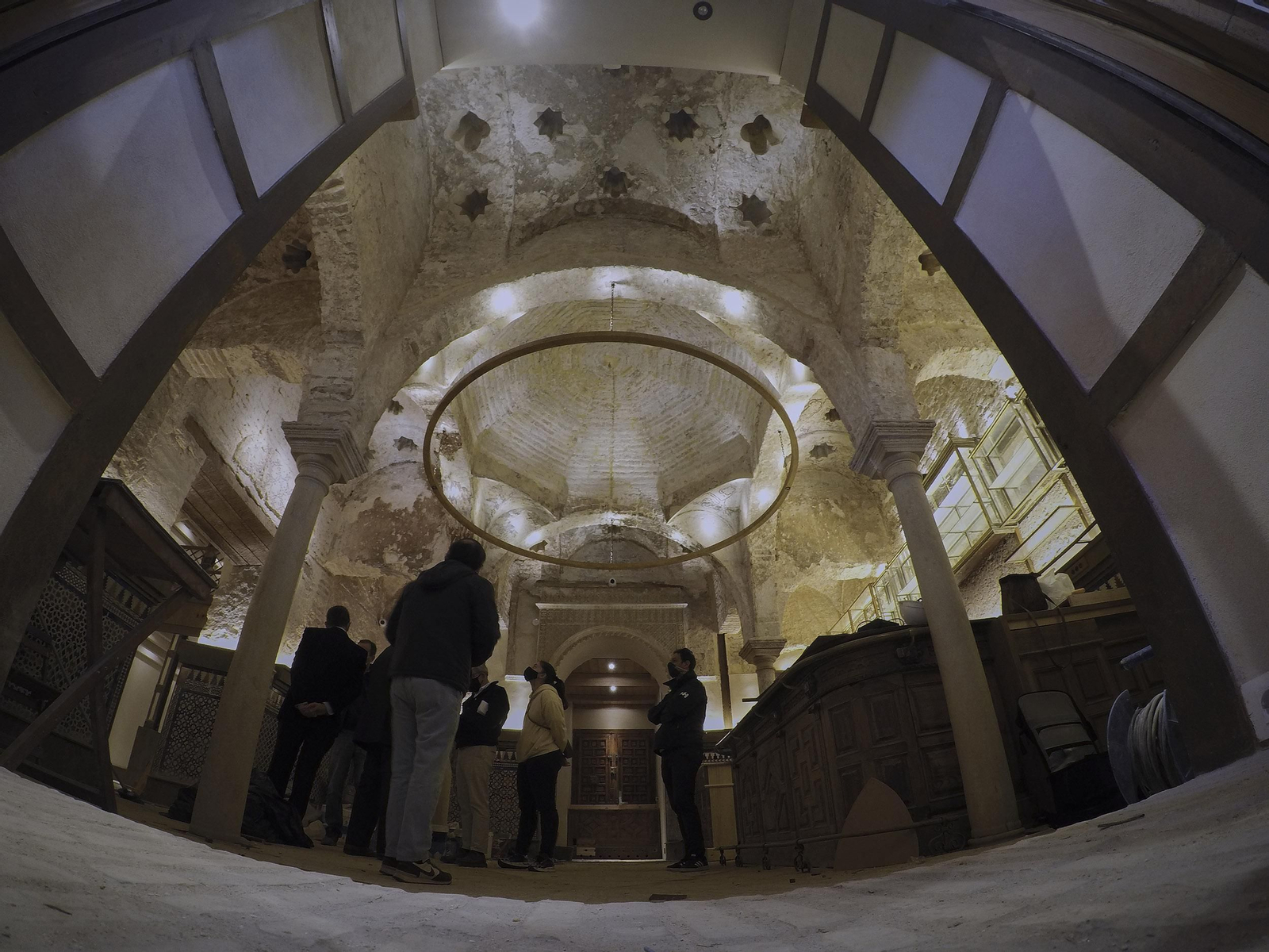 Los baños árabes del bar Giralda, en imágenes