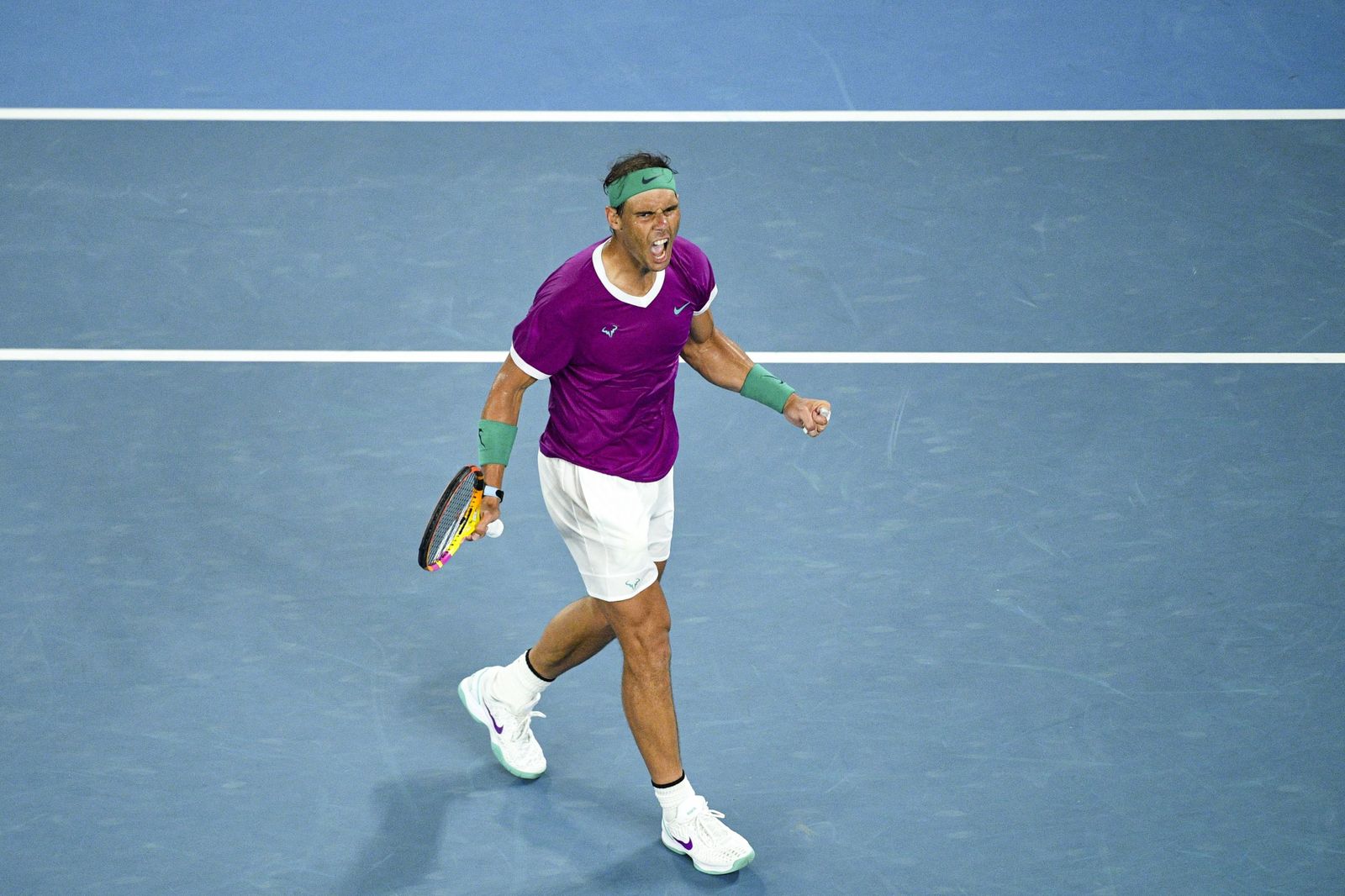 Las imágenes de la gran final entre Nadal y Medvedev (5)