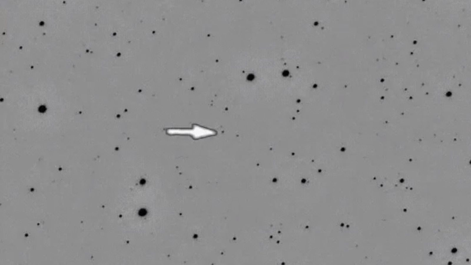 Imagen del Apophis desde Aguadilla (Puerto Rico)