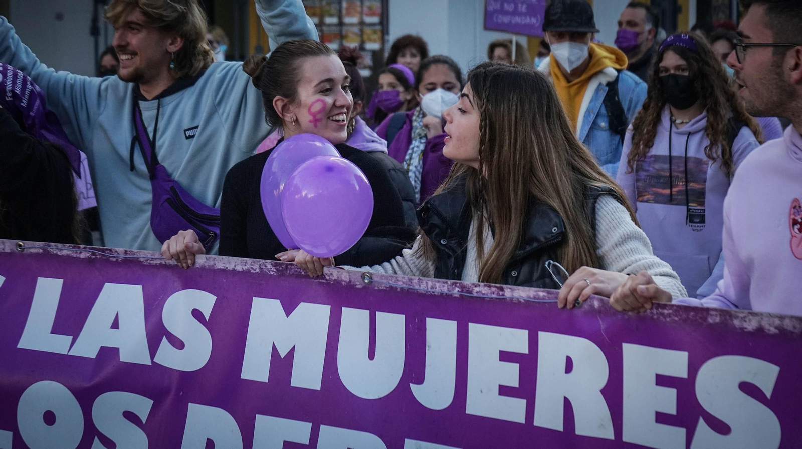 Así se vivió el 8M en Jerez