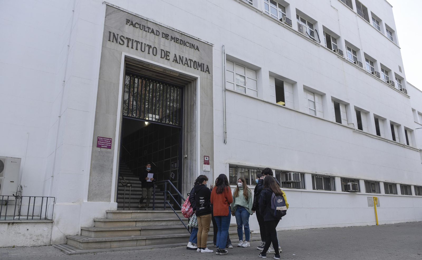 Una de las dependencias de la Facultad de Medicina de la Universidad de Sevilla en el Hospital Virgen Macarena,