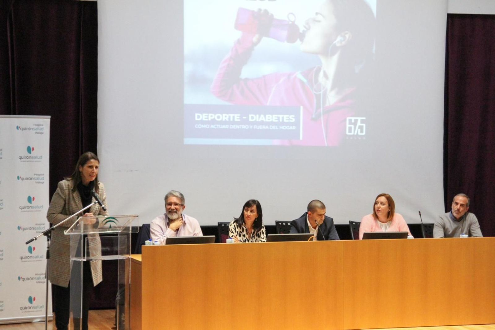 Las fotos de la charla sobre deporte y diabetes