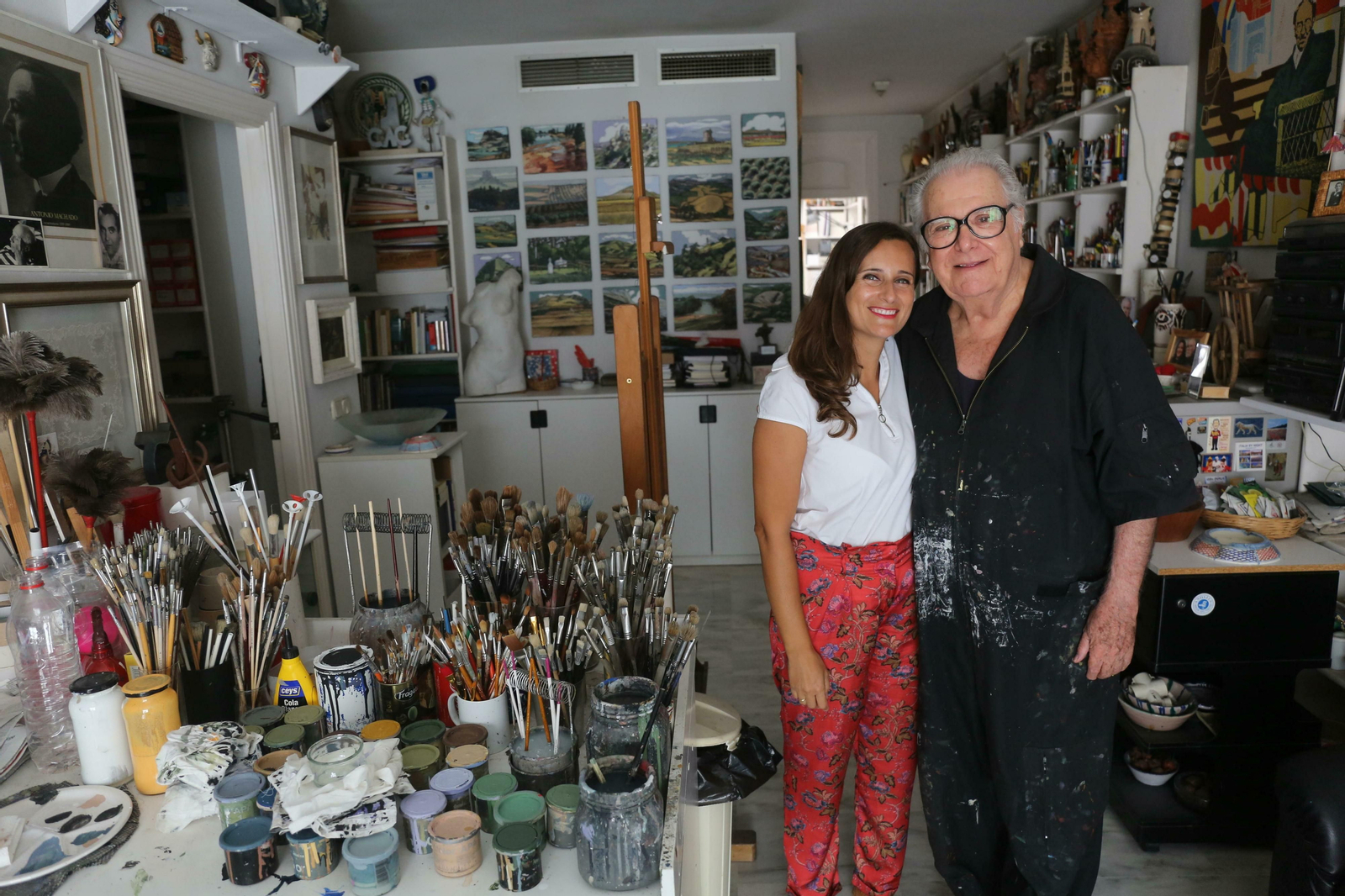 Eugenio Chicano: la vida del artista en fotos