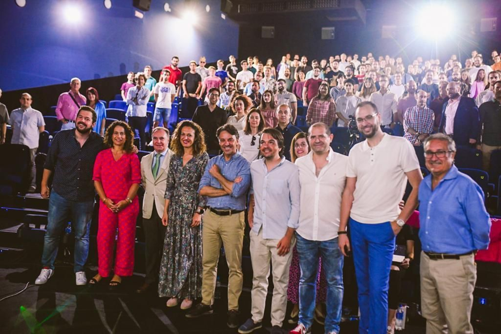 Organizadores y participantes en la presentación de Stemdo. Organizadores y participantes en la presentación de Stemdo.