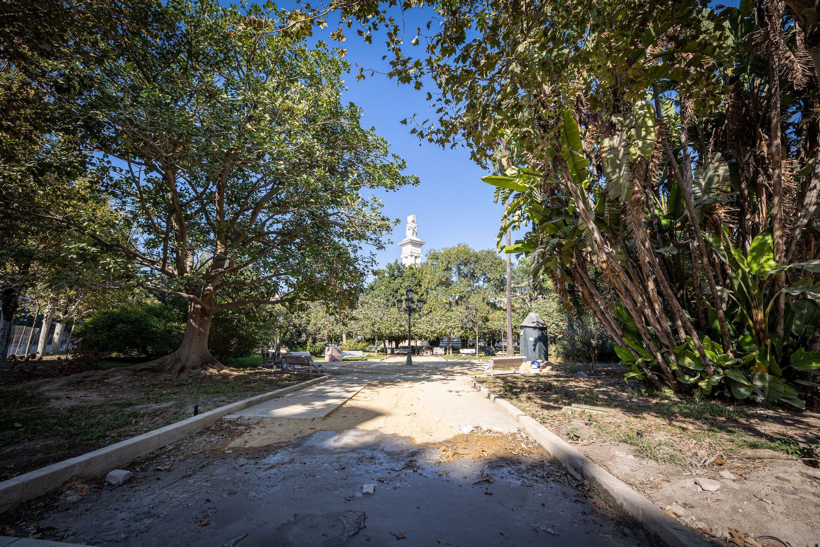 Así van las obras de la Plaza España