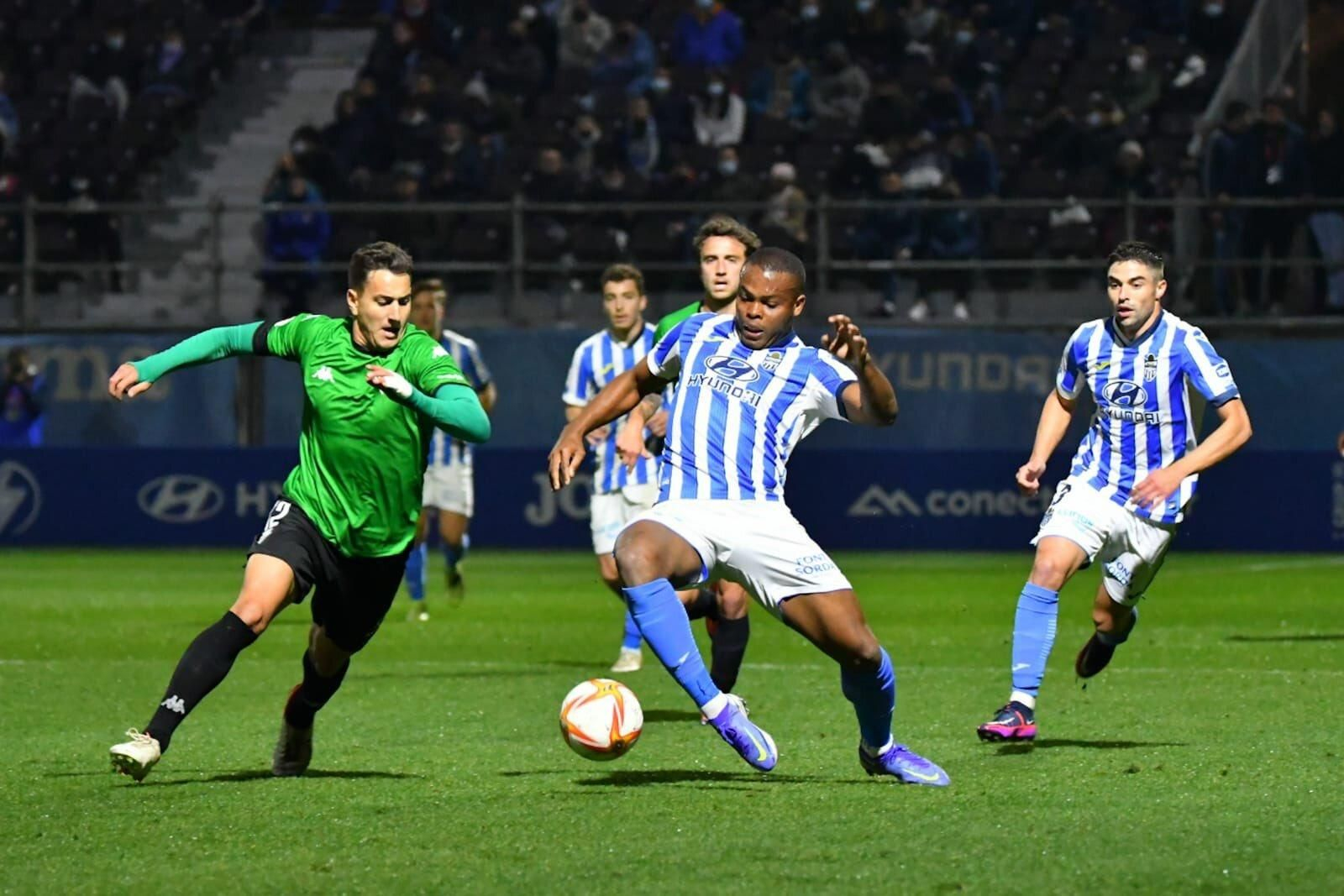 Un momento del Atlético Baleares-San Fernando