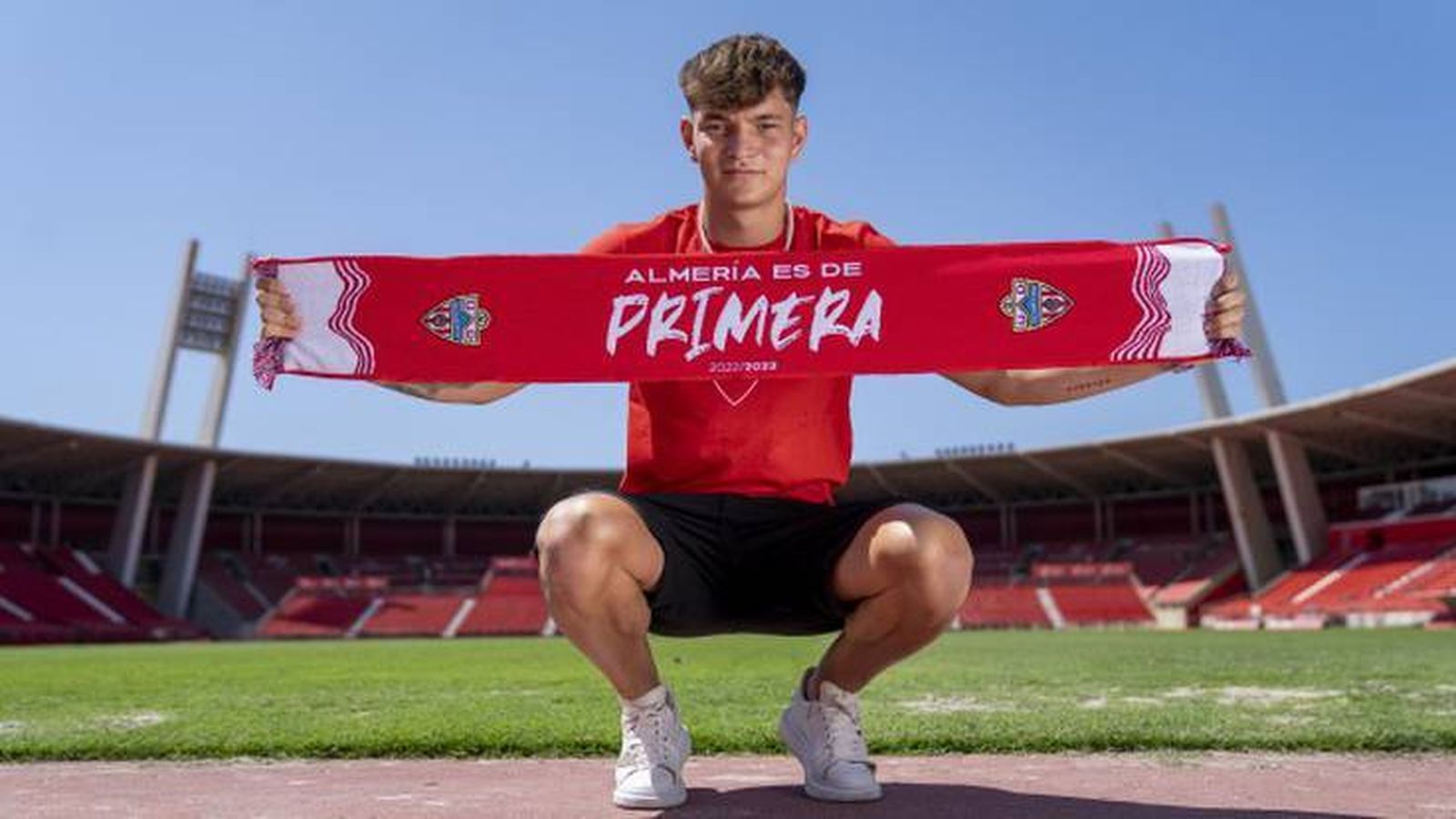 Solá, el día de su presentación como rojiblanco