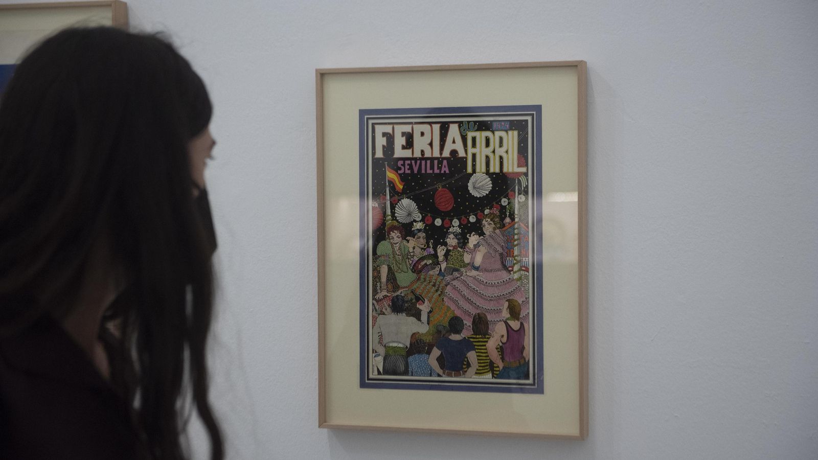 Cartel de Nazario para la Feria de Abril de Sevilla.