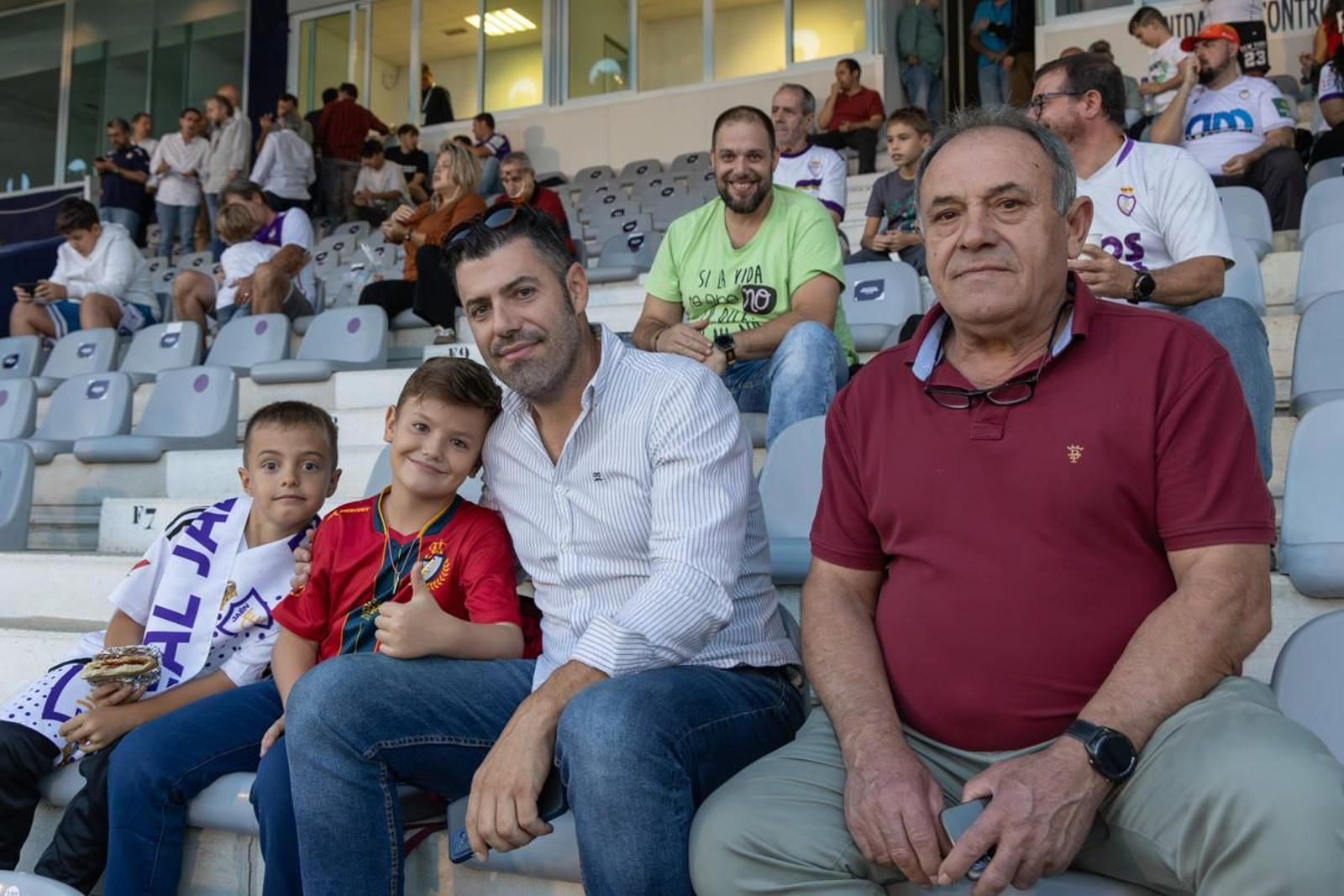 Partido Real Jaén CF contra CP Almería, en imágenes
