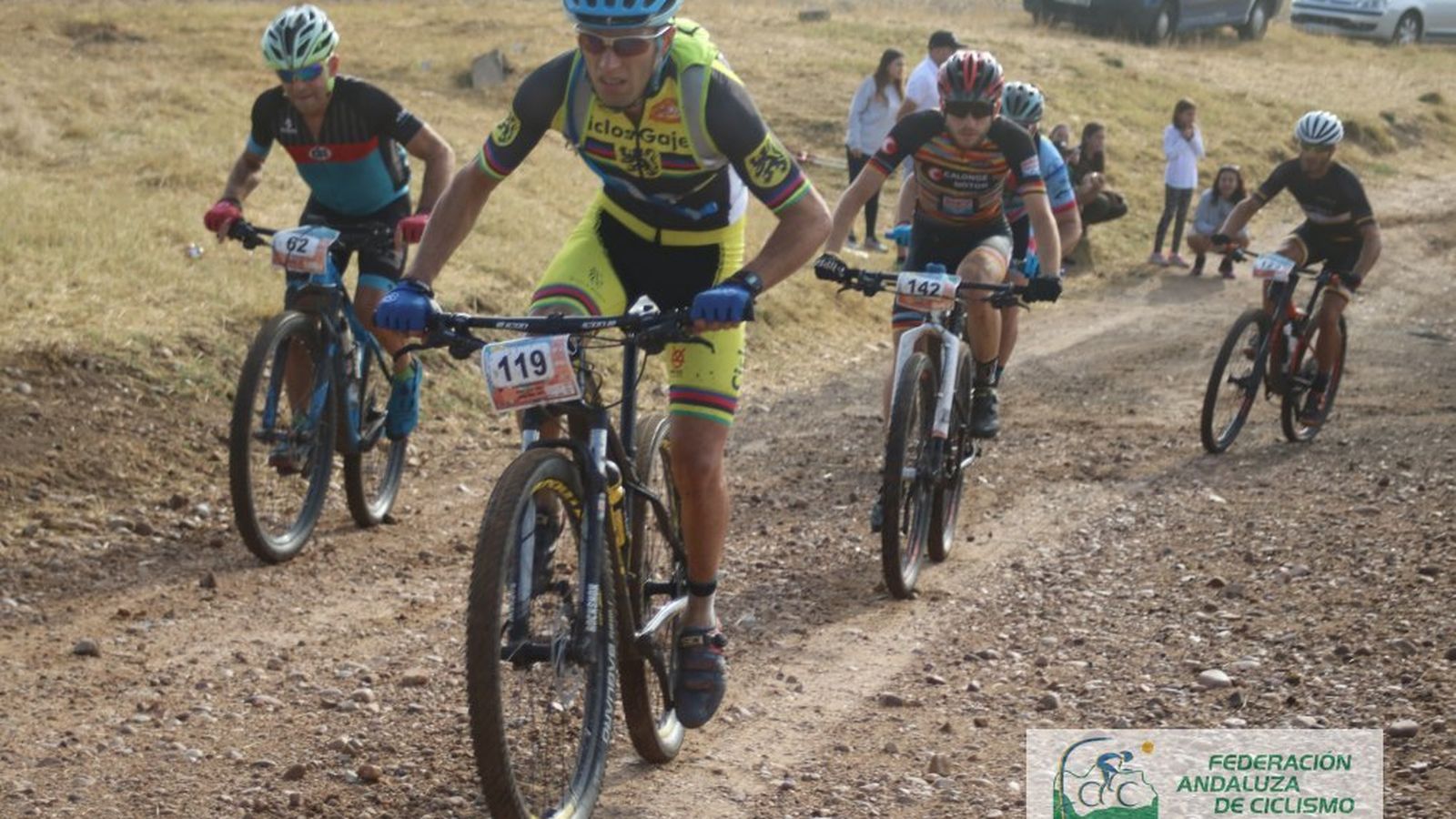 Un momento de la prueba.