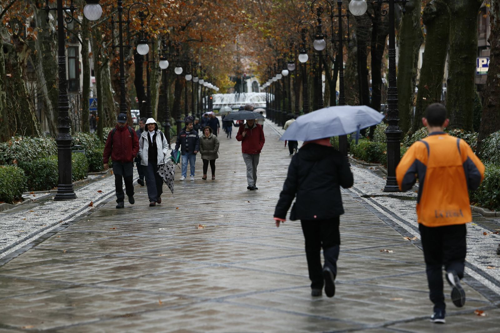 Granada se prepara para lluvias y frío