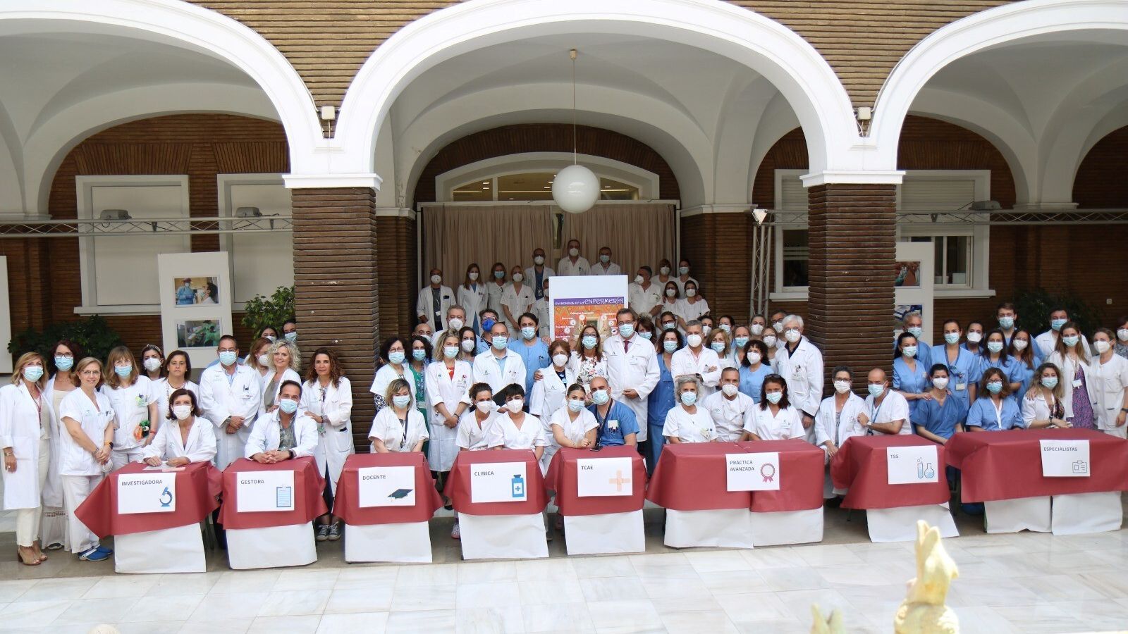 El hospital Virgen del Rocío.