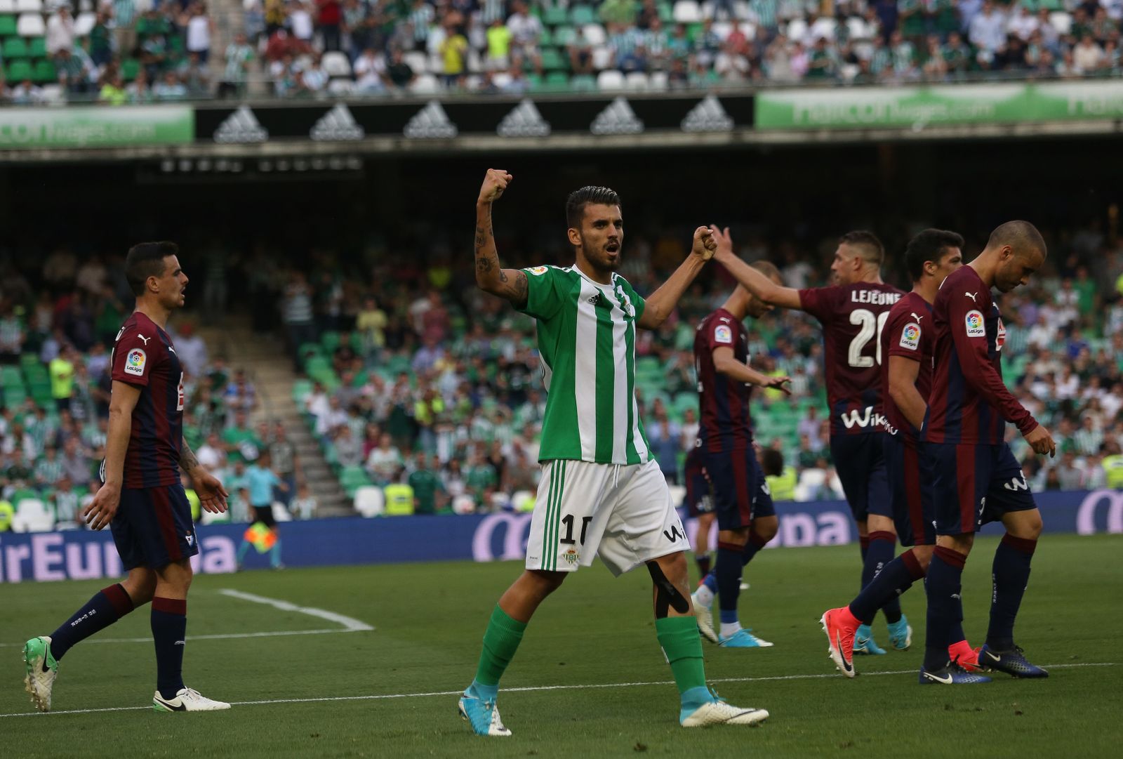 Las imágenes del Betis-Eibar