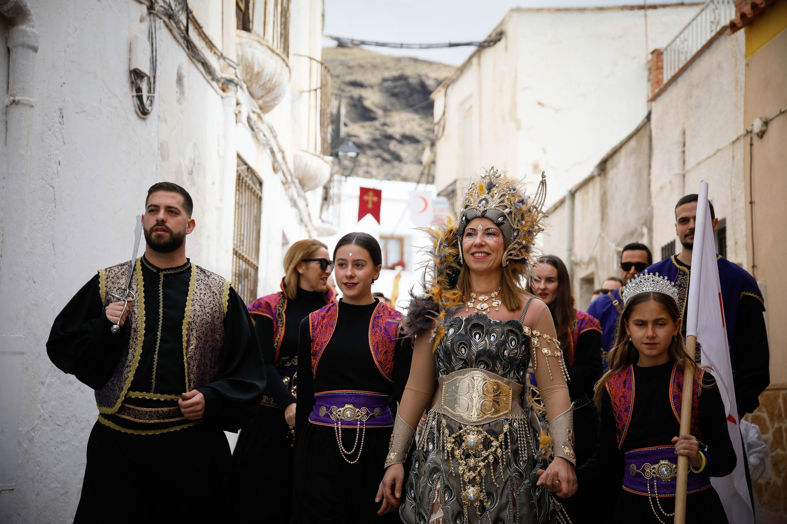 Última guerrilla en Gérgal entre moros y cristianos.